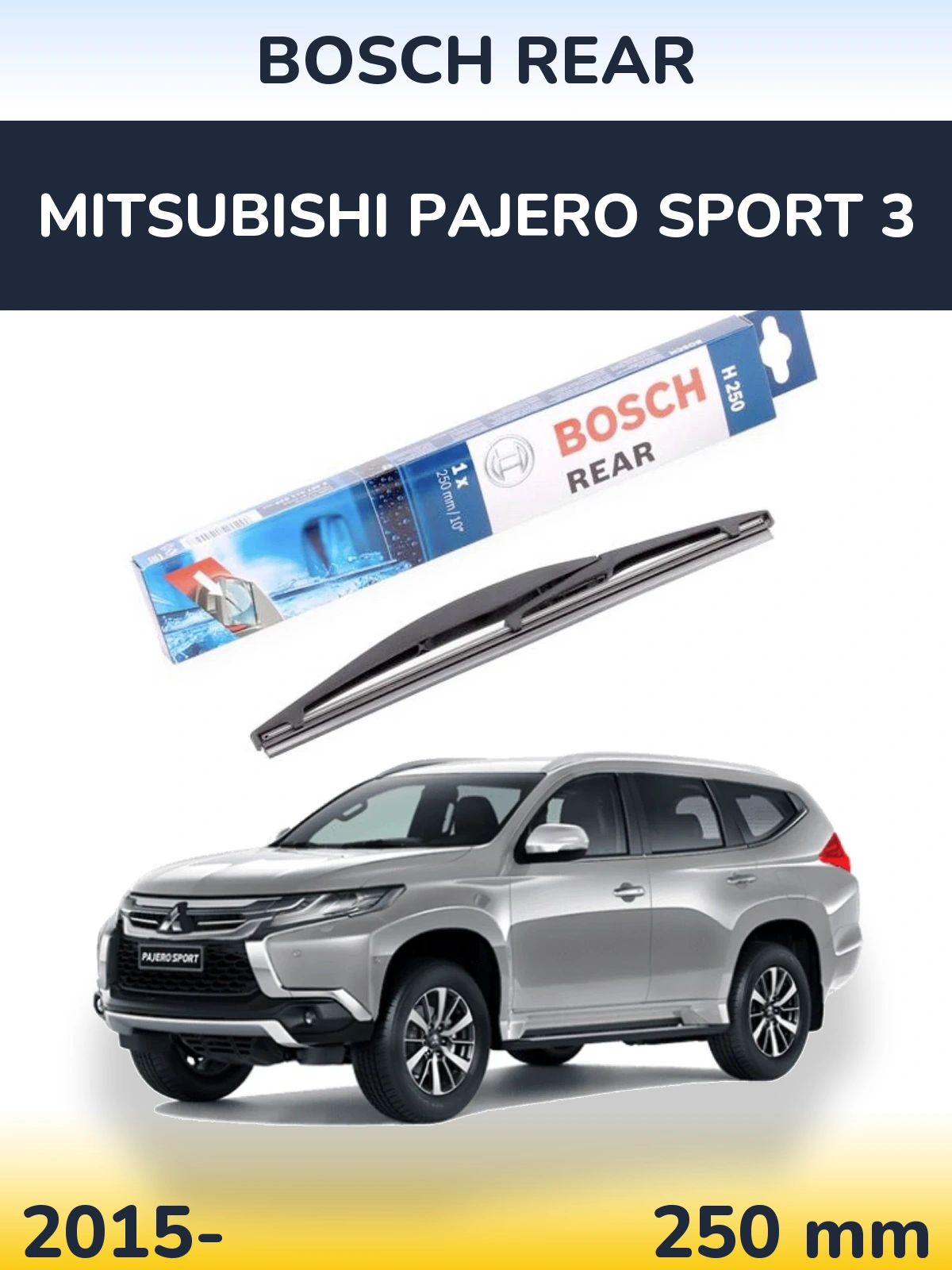 Torkarblad BOSCH Rear för Mitsubishi Pajero Sport 3