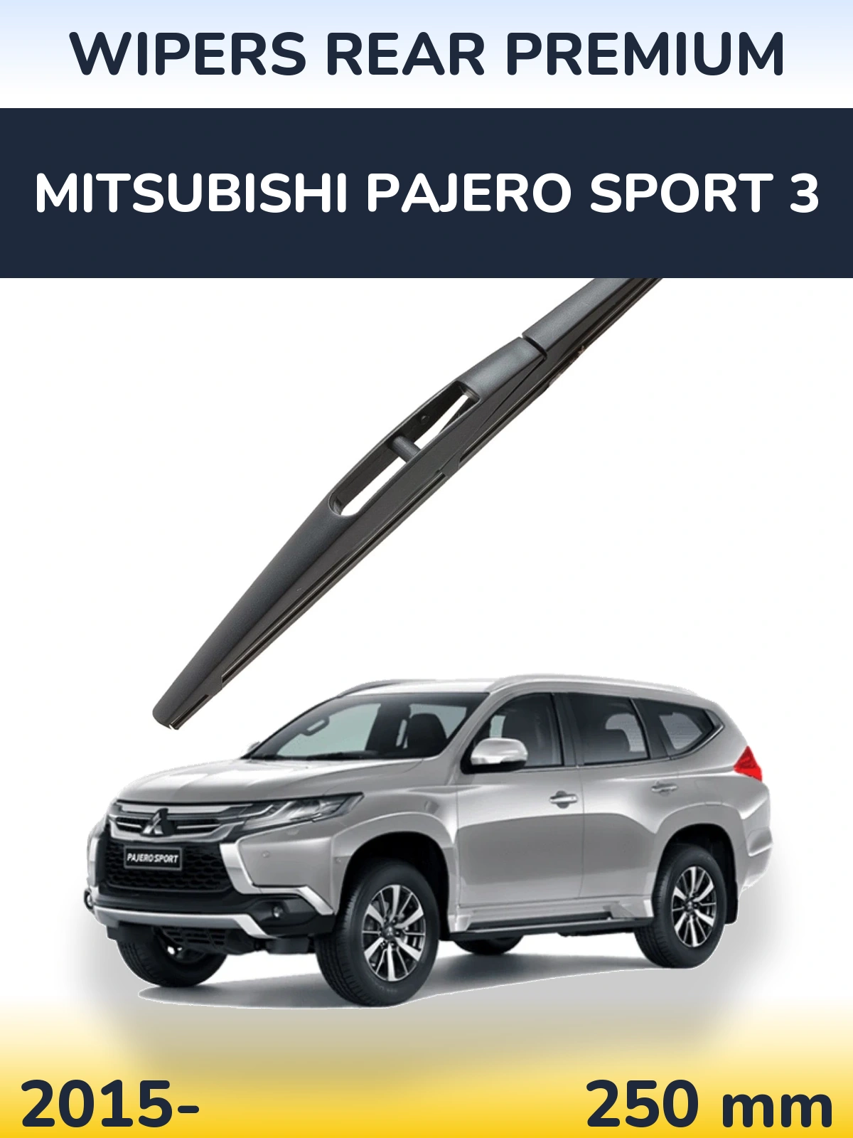 Torkarblad WIPERS REAR PREMIUM för Mitsubishi Pajero Sport 3