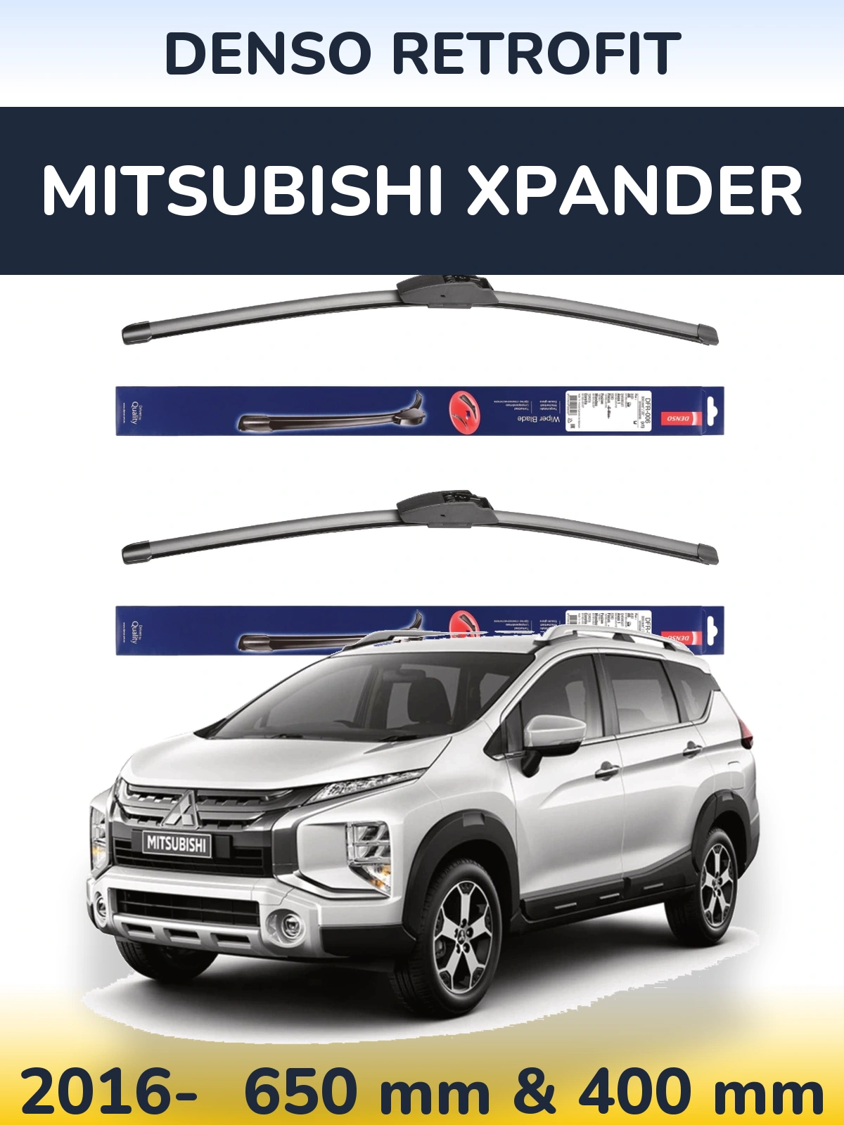 Torkarblad Denso Retrofit för Mitsubishi Xpander