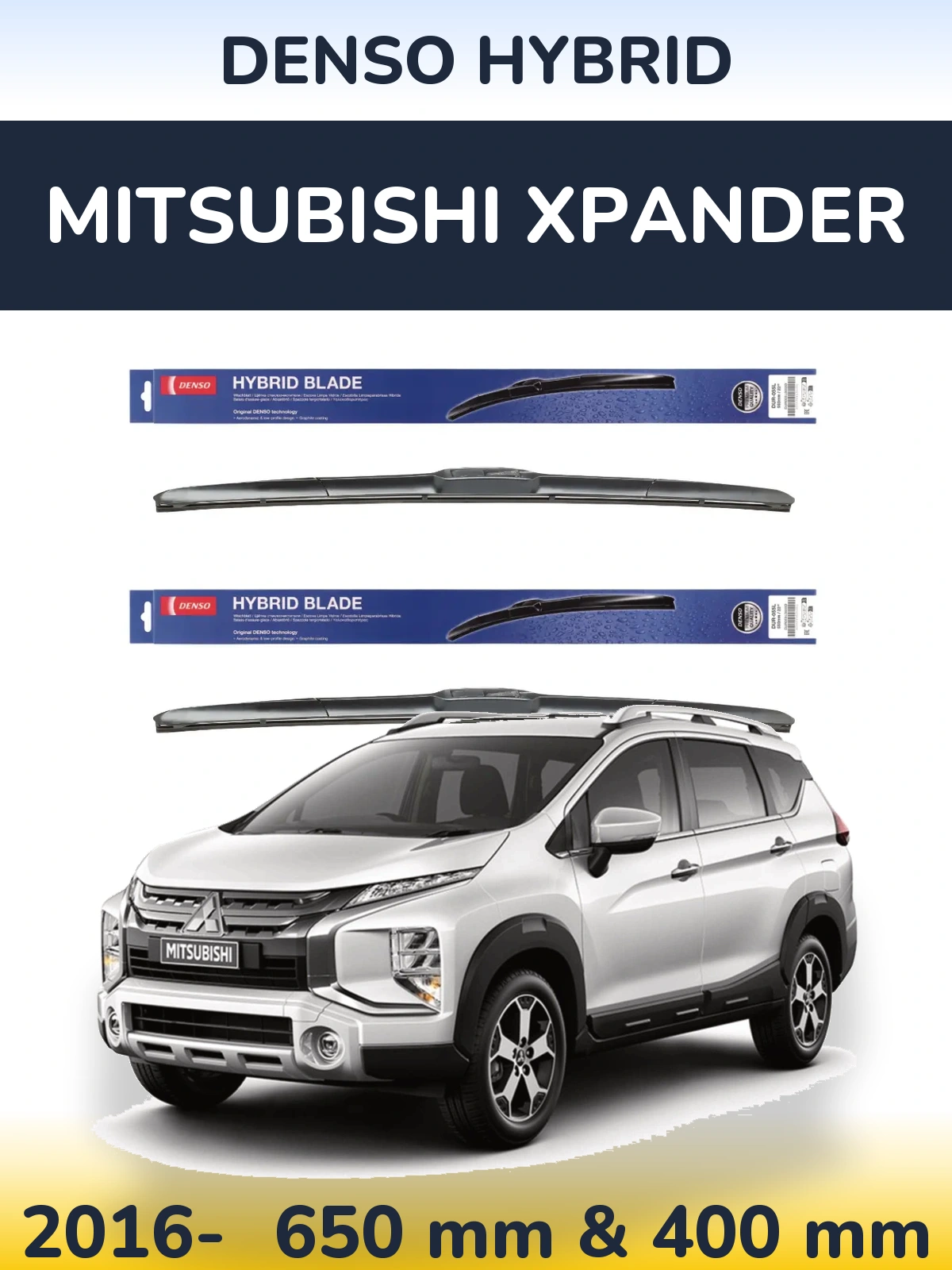 Torkarblad Denso Hybrid för Mitsubishi Xpander
