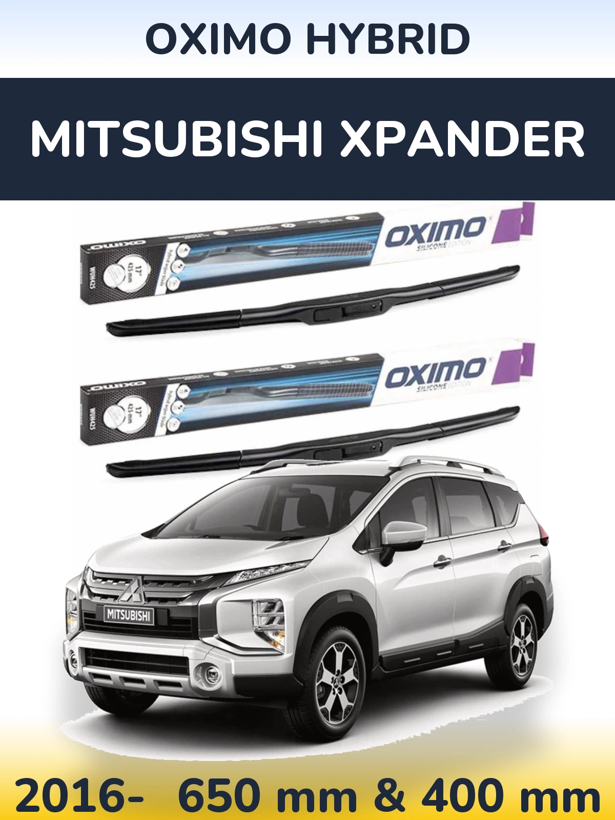 Torkarblad Oximo Hybrid för Mitsubishi Xpander