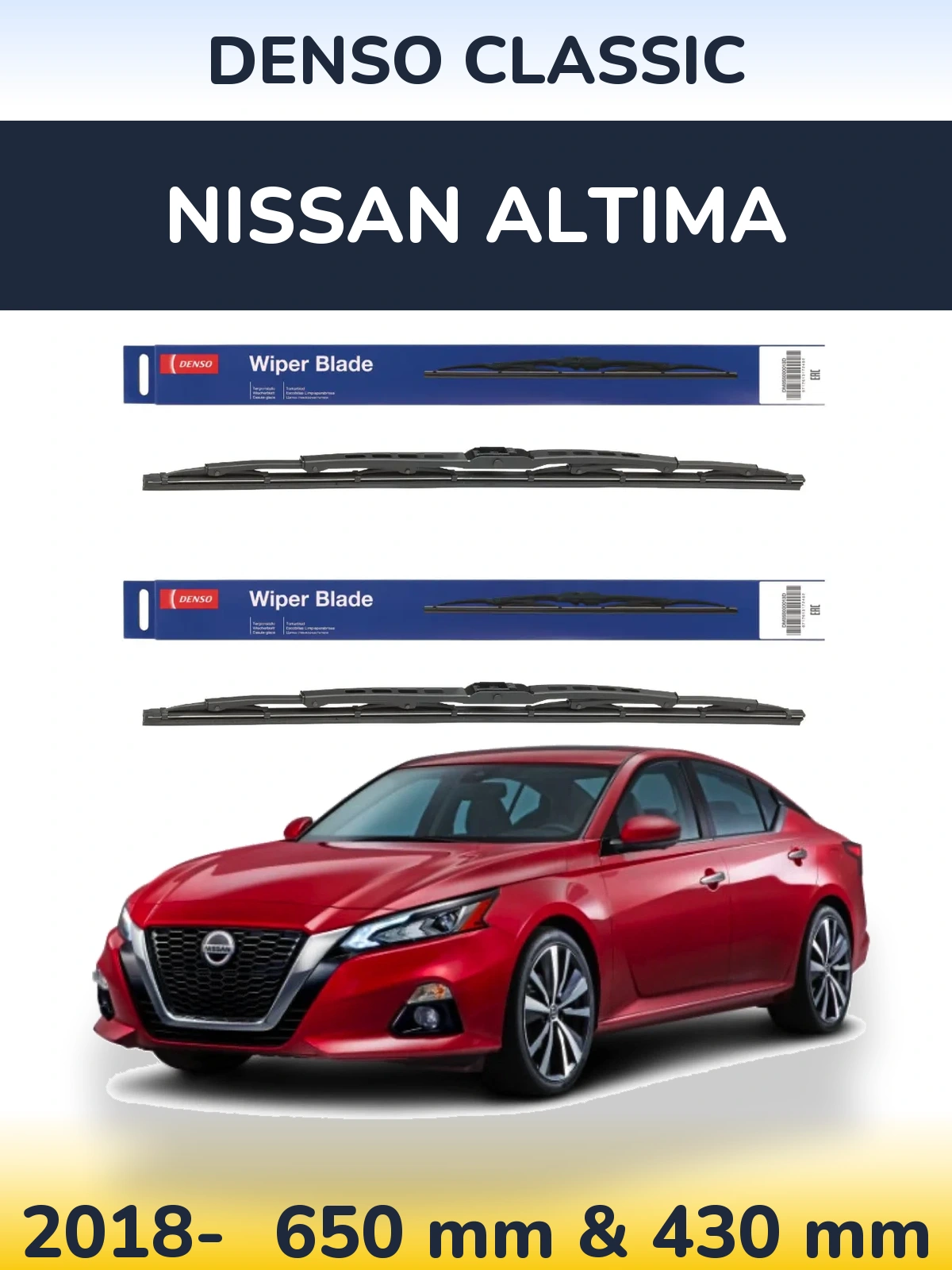 Torkarblad Denso Classic för Nissan Altima