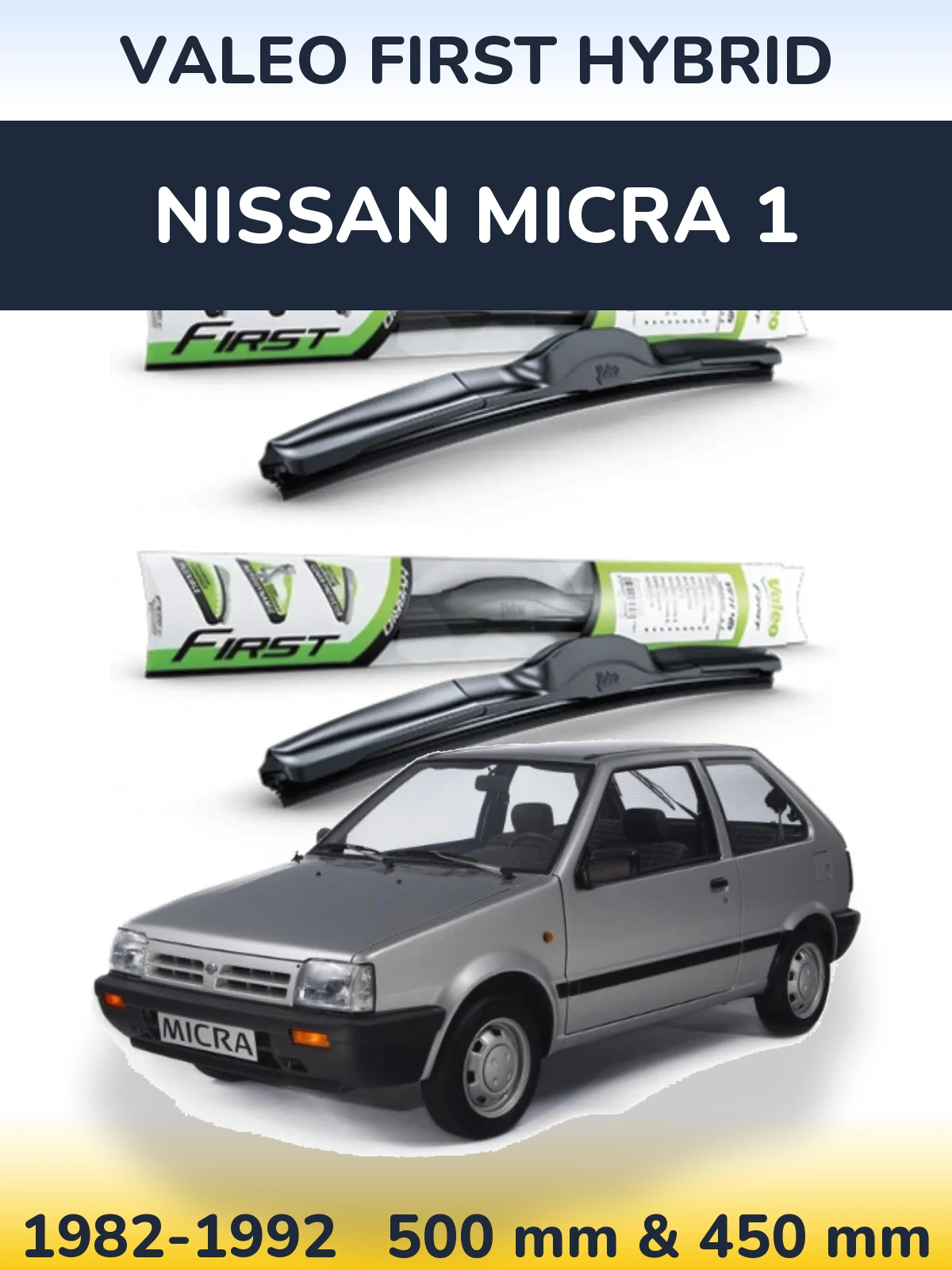 Torkarblad Valeo First Hybrid för Nissan Micra 1