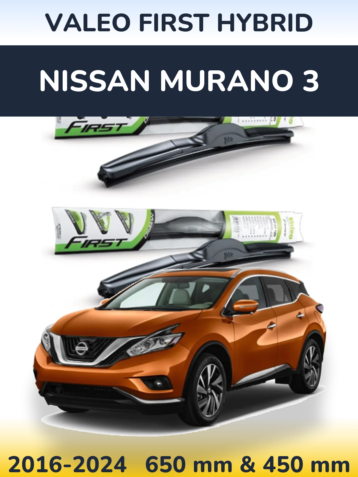 Torkarblad Valeo First Hybrid för Nissan Murano 3