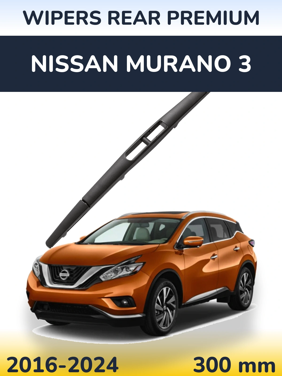 Torkarblad WIPERS REAR PREMIUM för Nissan Murano 3
