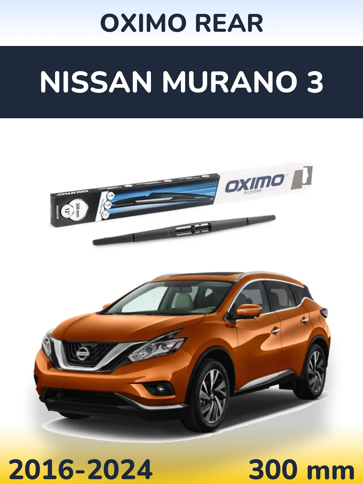 Torkarblad Oximo Rear för Nissan Murano 3