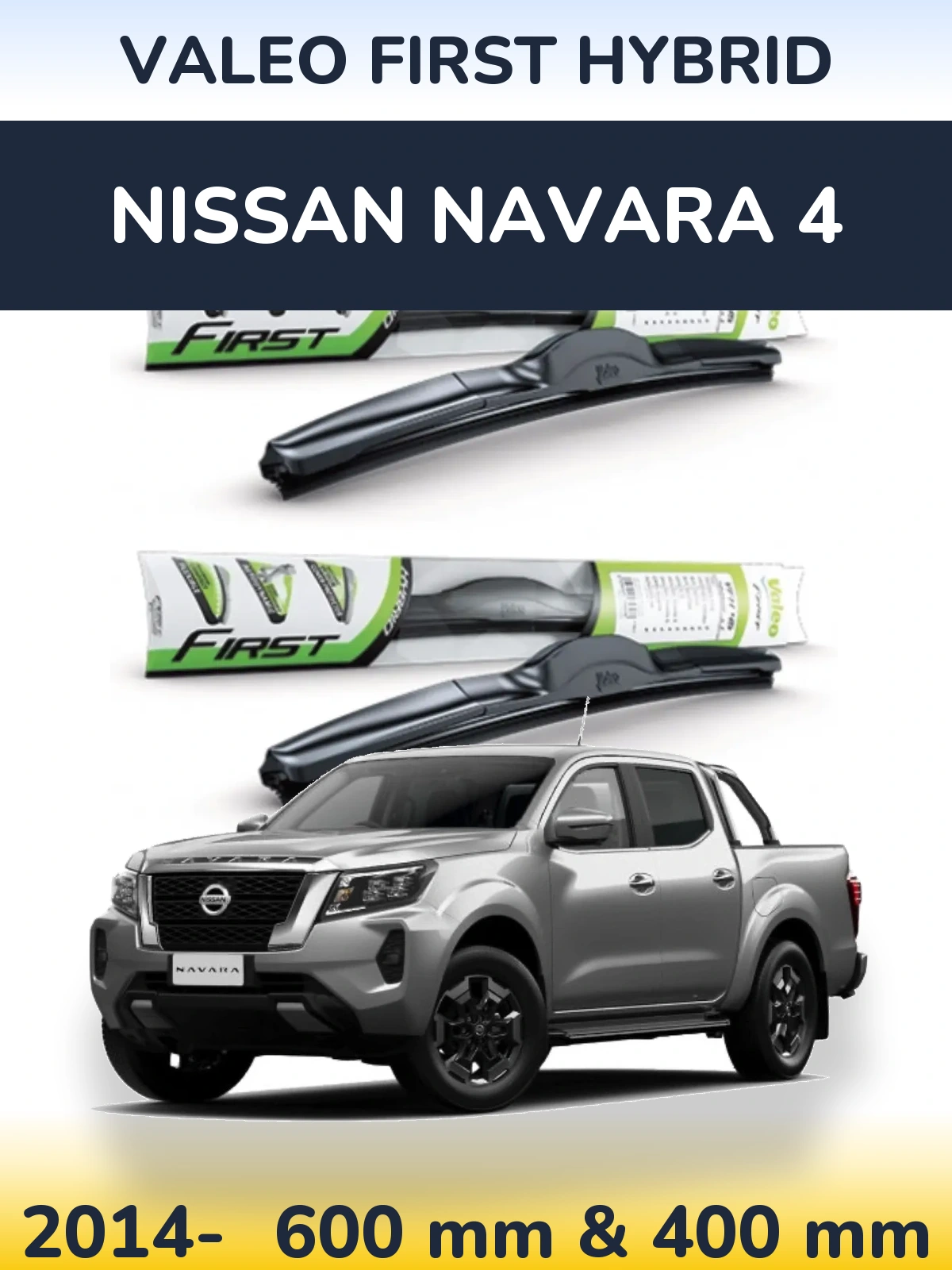 Torkarblad Valeo First Hybrid för Nissan Navara 4