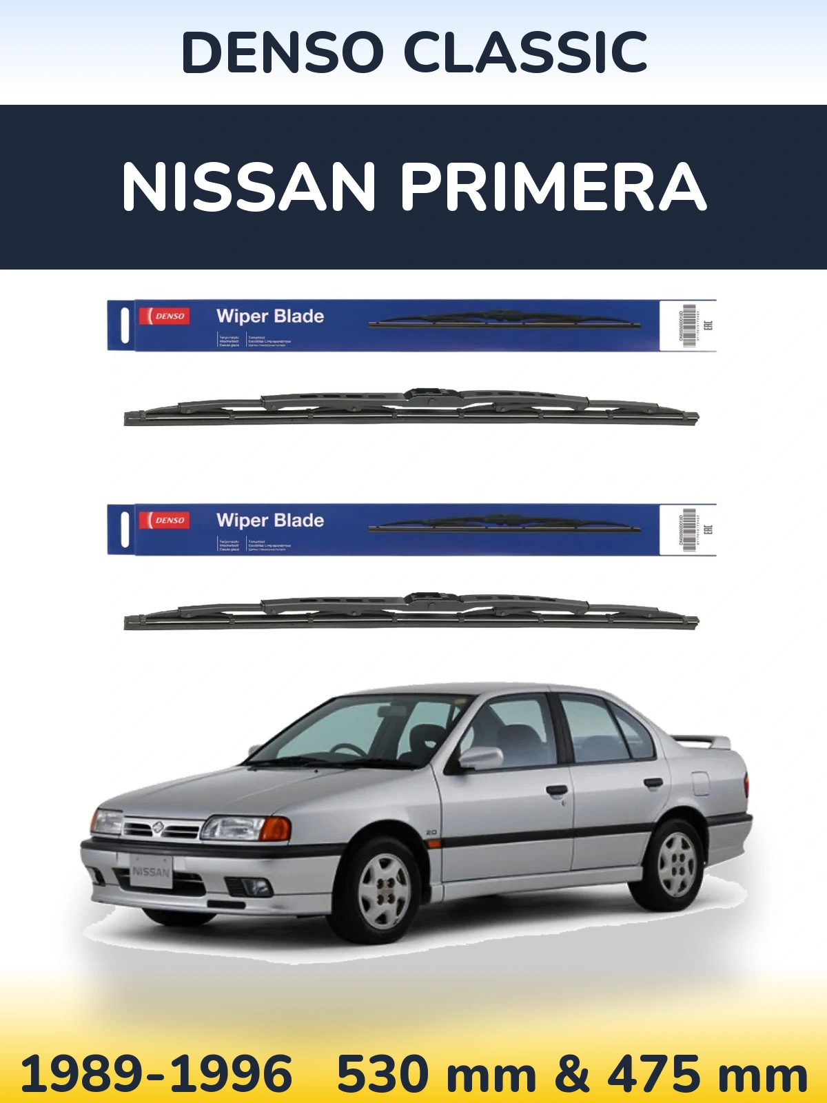 Torkarblad Denso Classic för Nissan Primera