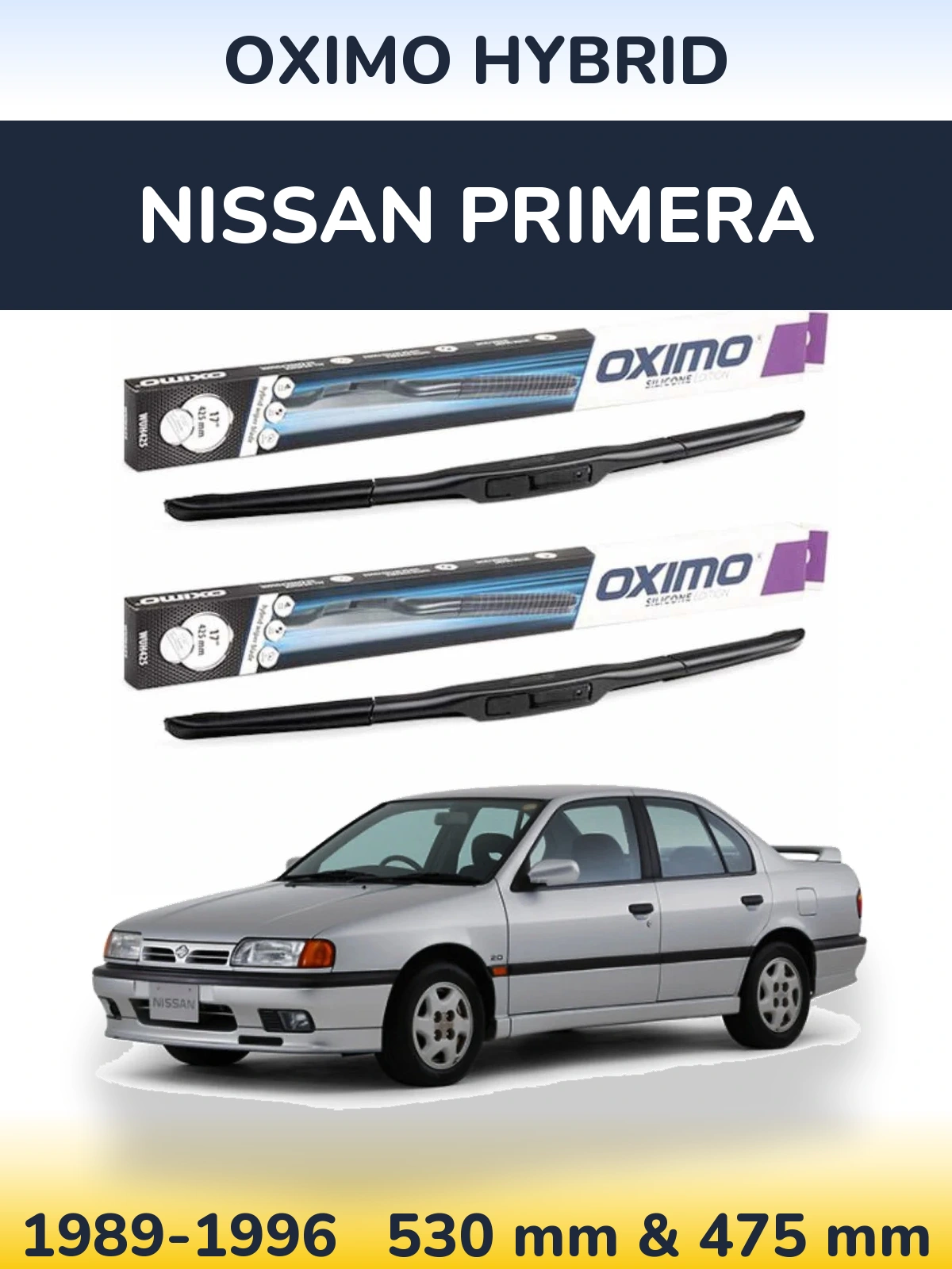 Torkarblad Oximo Hybrid för Nissan Primera
