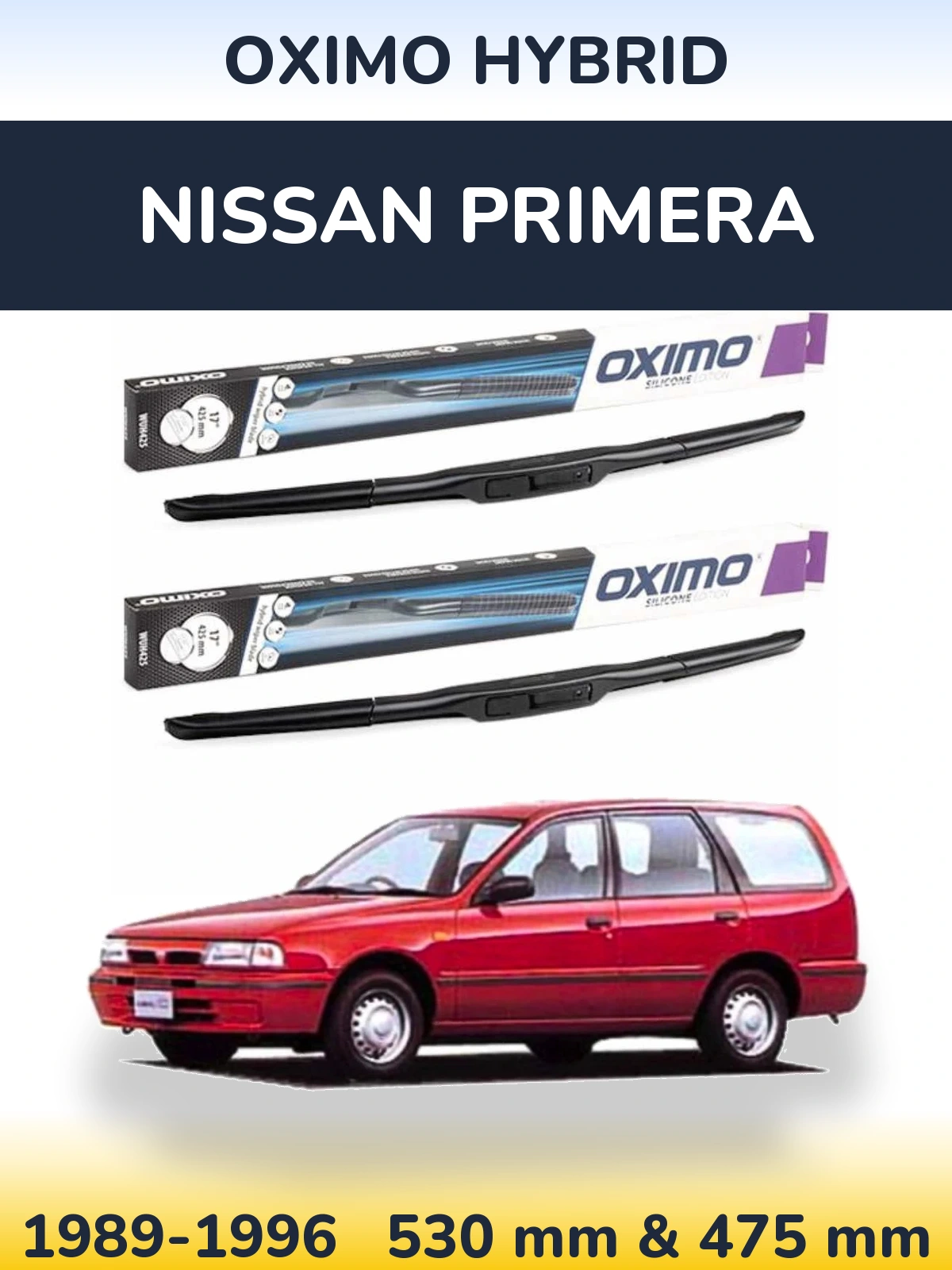 Torkarblad Oximo Hybrid för Nissan Primera