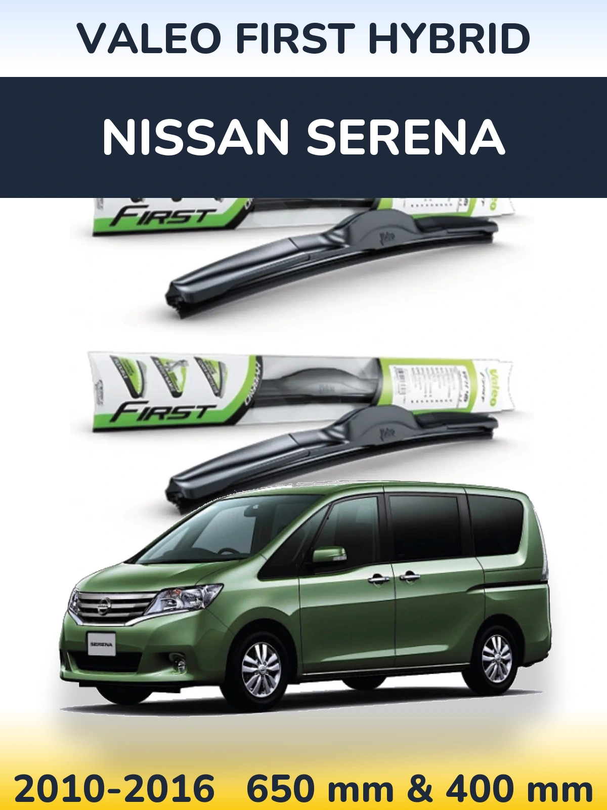 Torkarblad Valeo First Hybrid för Nissan Serena