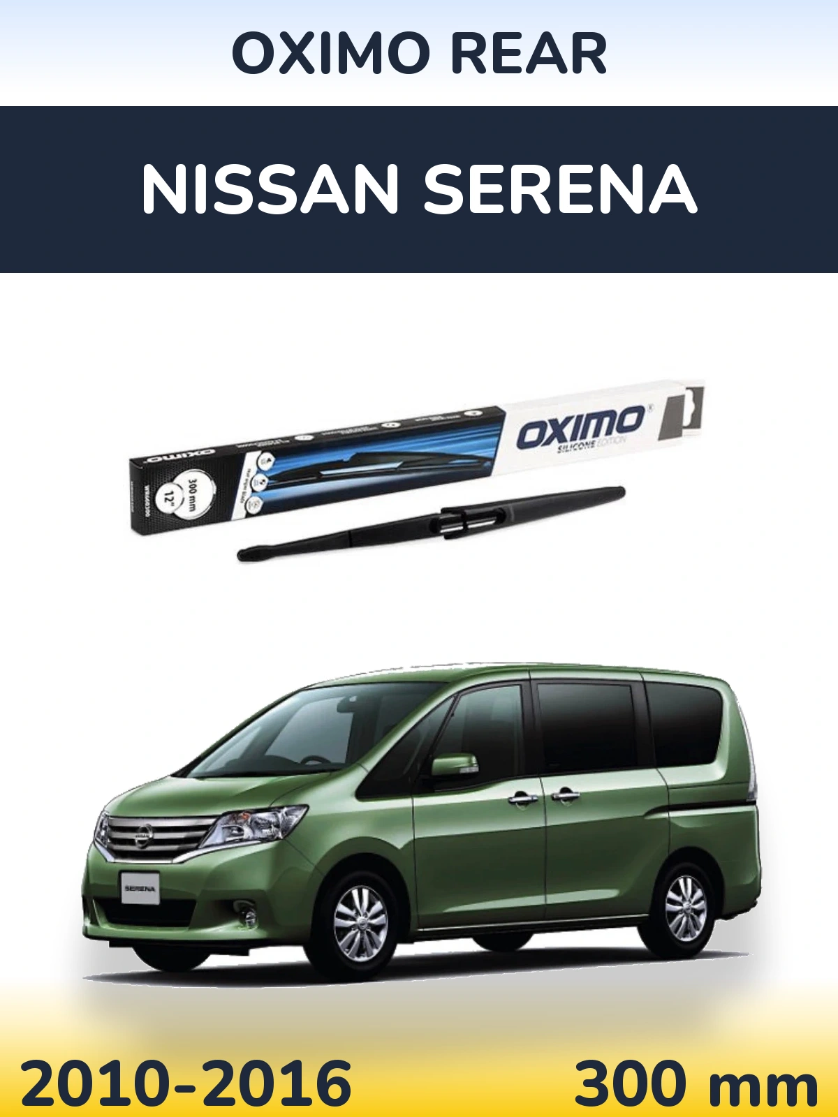 Torkarblad Oximo Rear för Nissan Serena