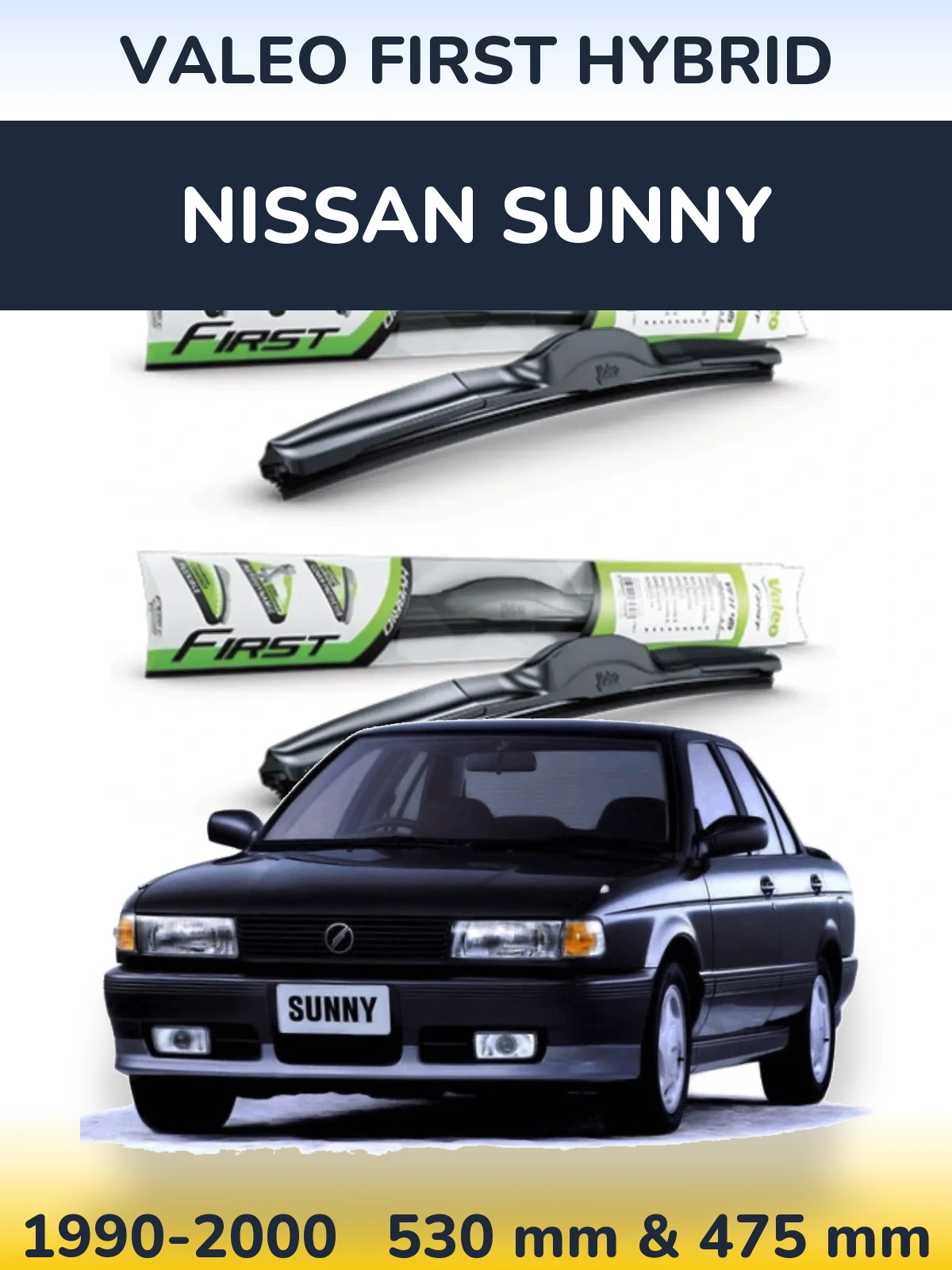 Torkarblad Valeo First Hybrid för Nissan Sunny