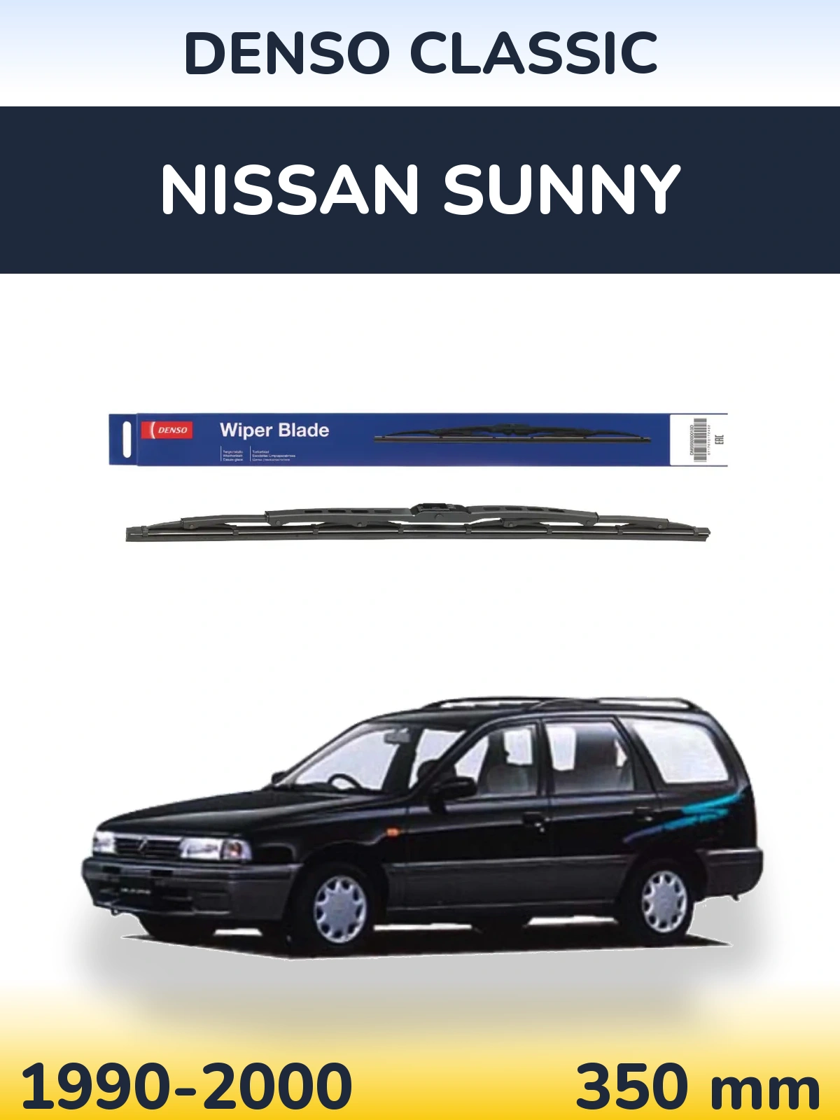 Torkarblad Denso Classic för Nissan Sunny