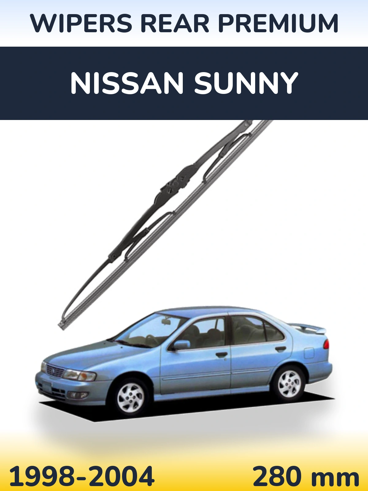 Torkarblad WIPERS REAR PREMIUM för Nissan Sunny