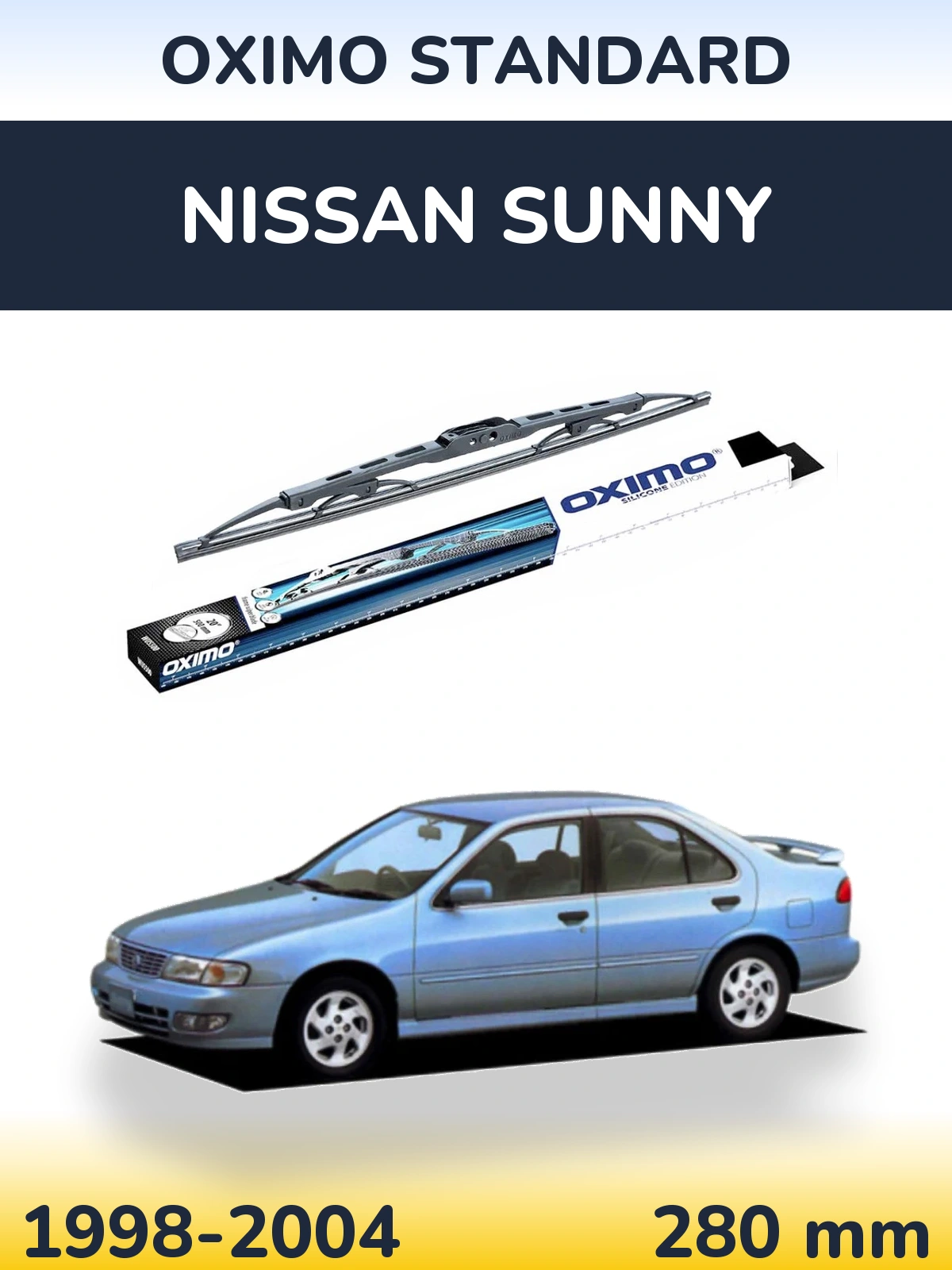 Torkarblad Oximo Standard för Nissan Sunny