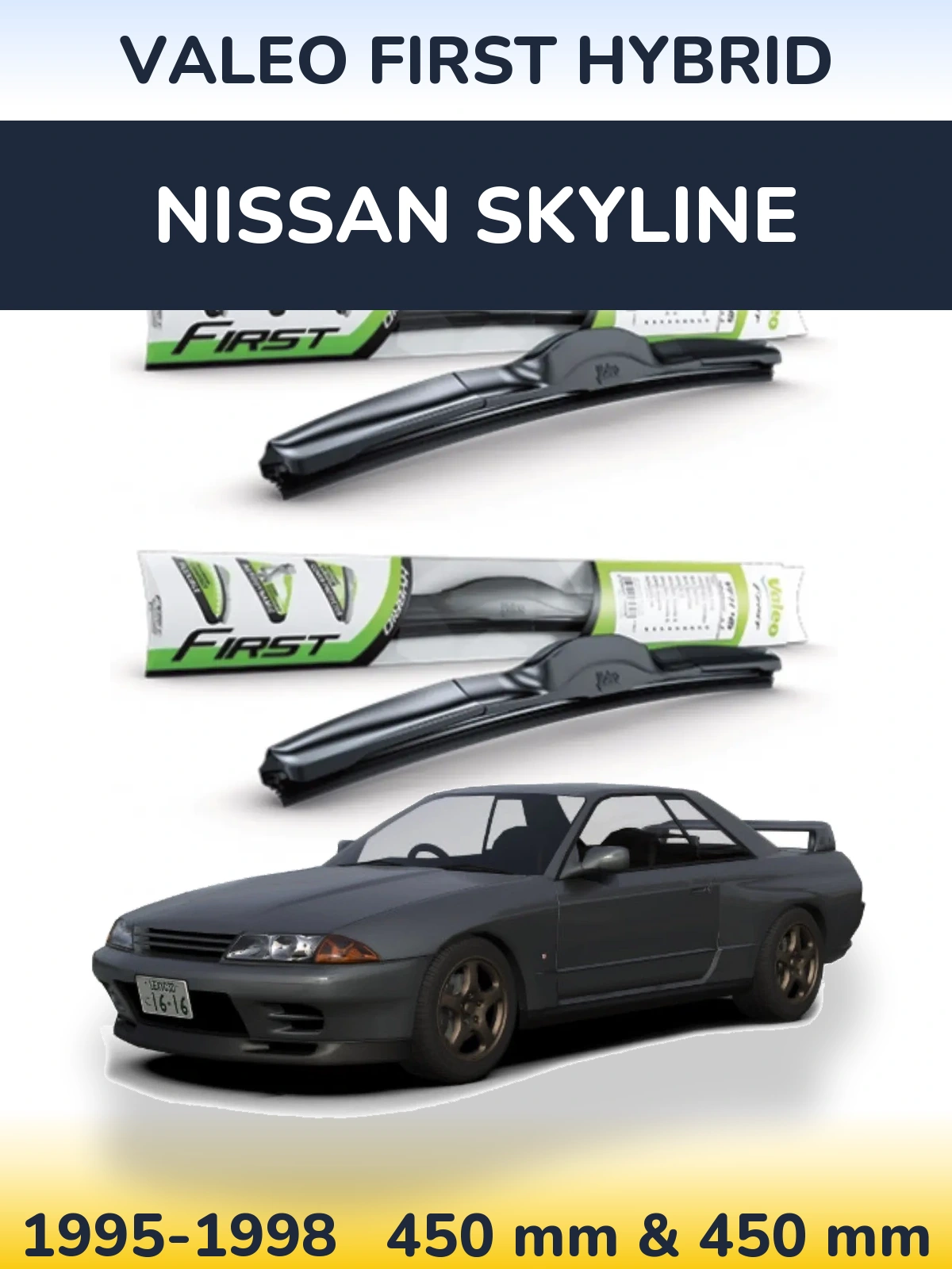 Torkarblad Valeo First Hybrid för Nissan Skyline