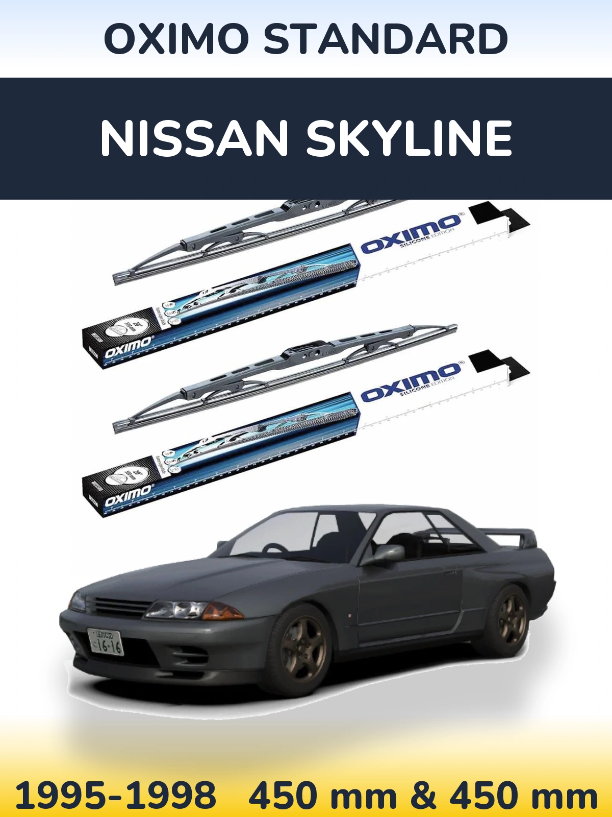 Torkarblad Oximo Standard för Nissan Skyline