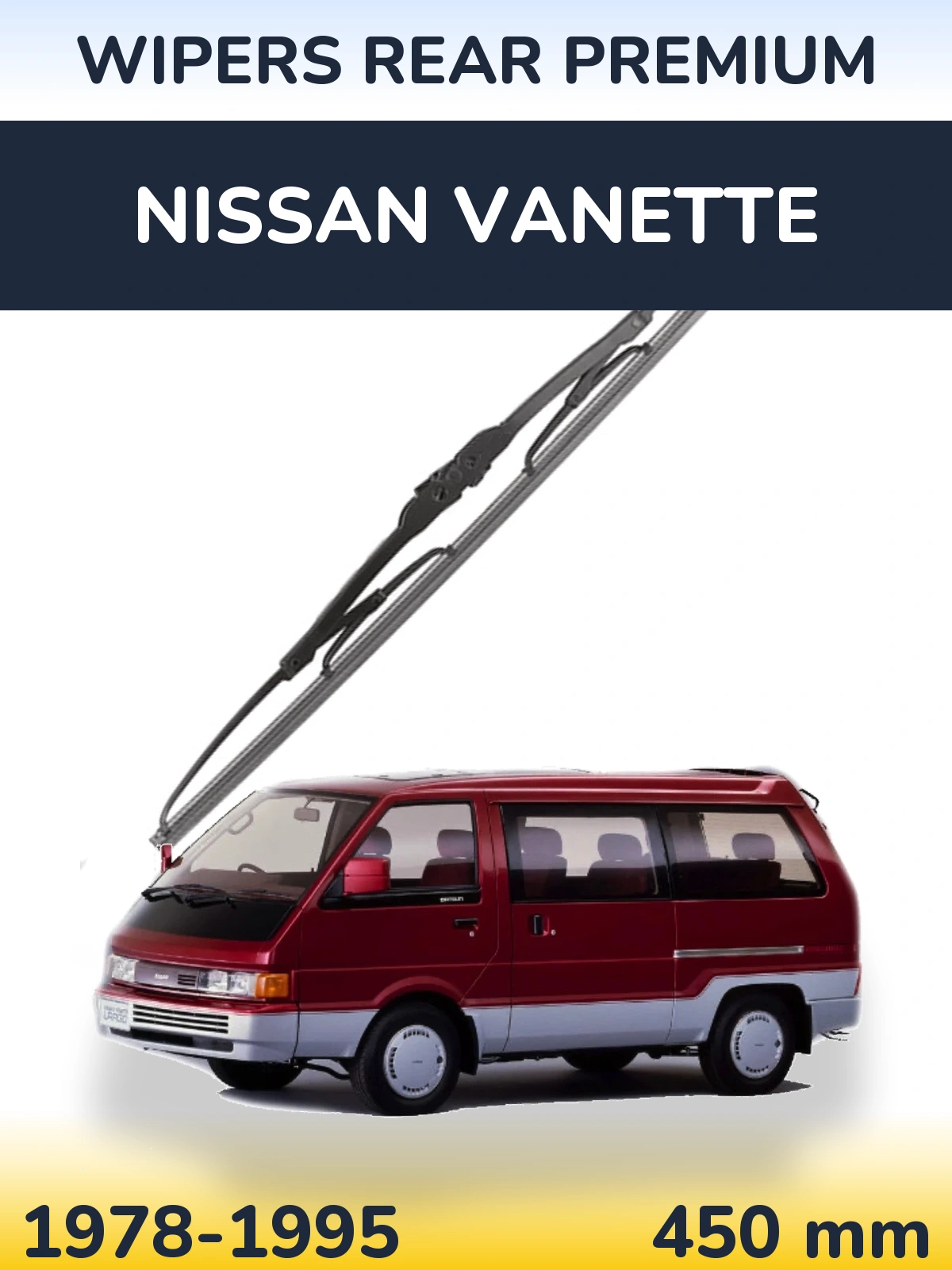Torkarblad WIPERS REAR PREMIUM för Nissan Vanette