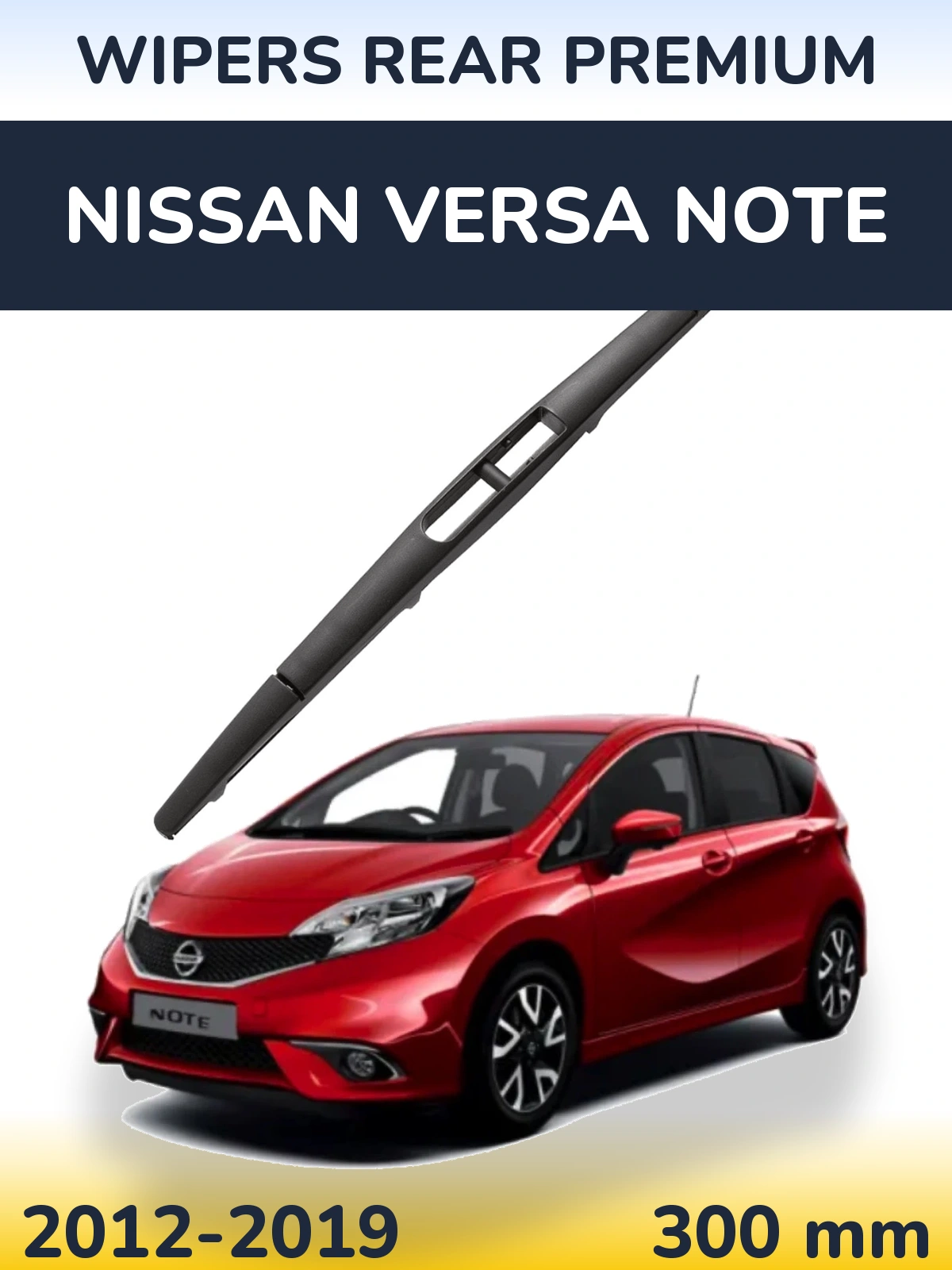 Torkarblad WIPERS REAR PREMIUM för Nissan Versa Note