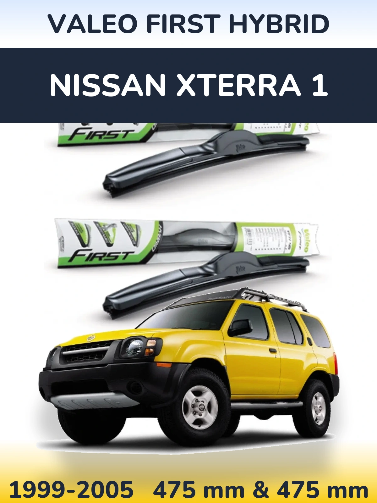 Torkarblad Valeo First Hybrid för Nissan Xterra 1