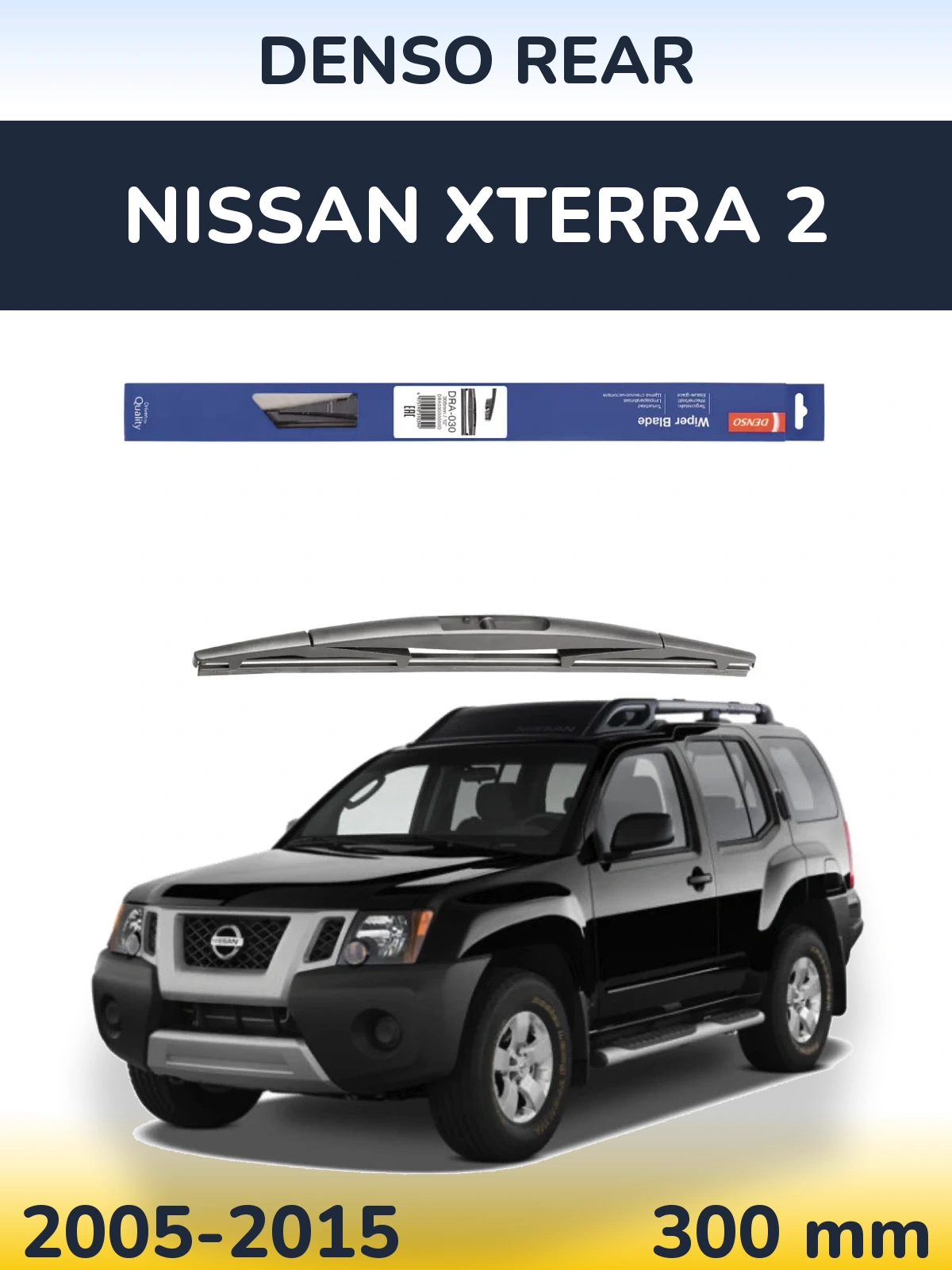 Torkarblad Denso Rear för Nissan Xterra 2