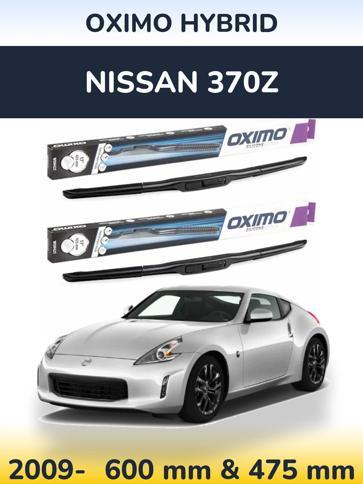 Torkarblad Oximo Hybrid för Nissan 370Z