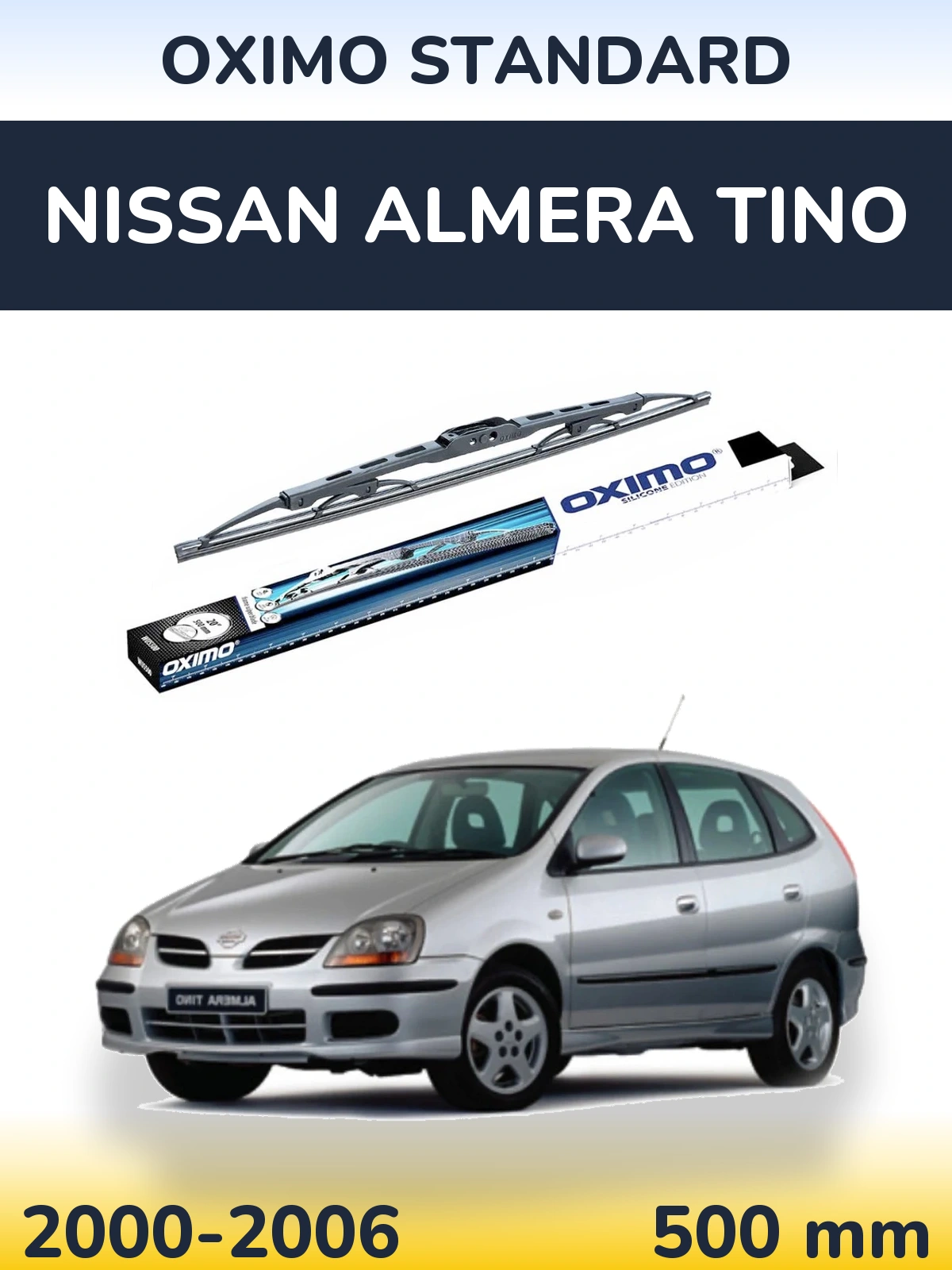Torkarblad Oximo Standard för Nissan Almera Tino