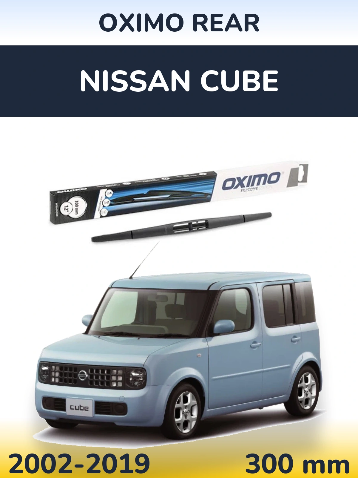 Torkarblad Oximo Rear för Nissan Cube