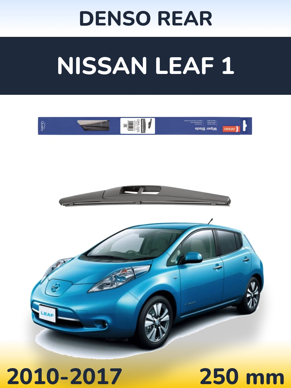 Torkarblad Denso Rear för Nissan Leaf 1