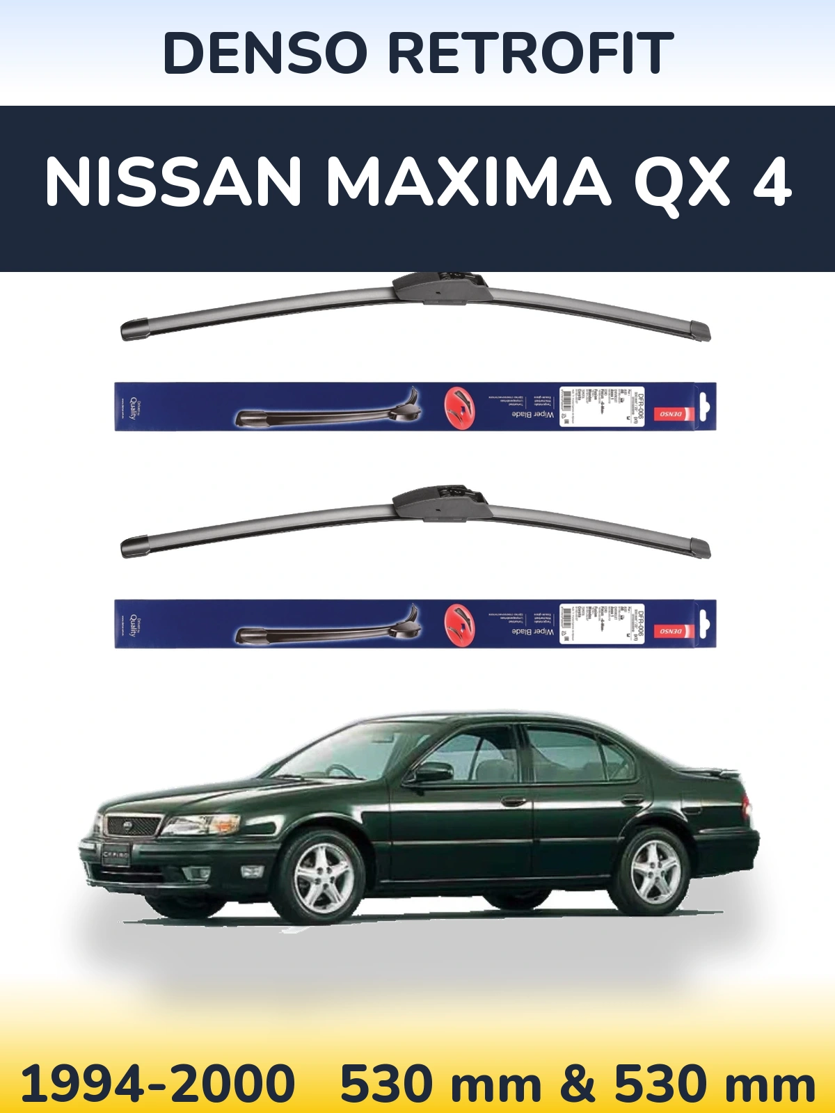 Torkarblad Denso Retrofit för Nissan Maxima QX 4