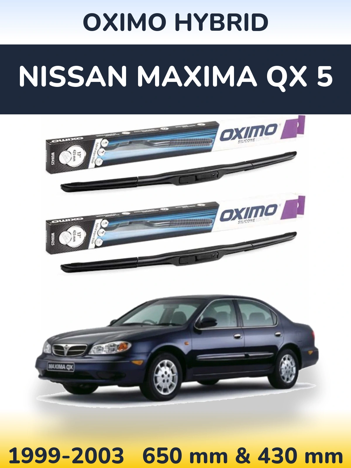 Torkarblad Oximo Hybrid för Nissan Maxima QX 5