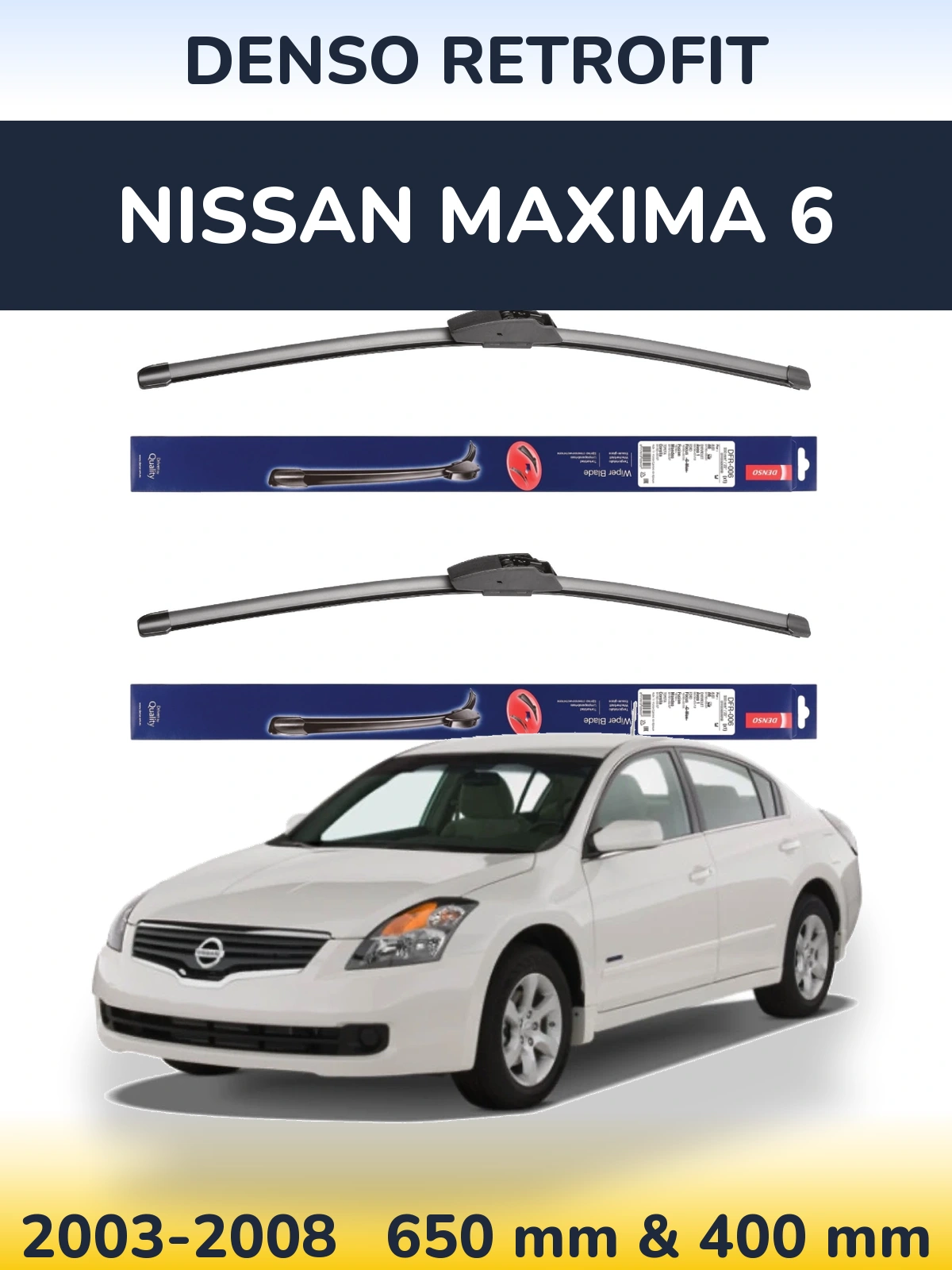 Torkarblad Denso Retrofit för Nissan Maxima 6