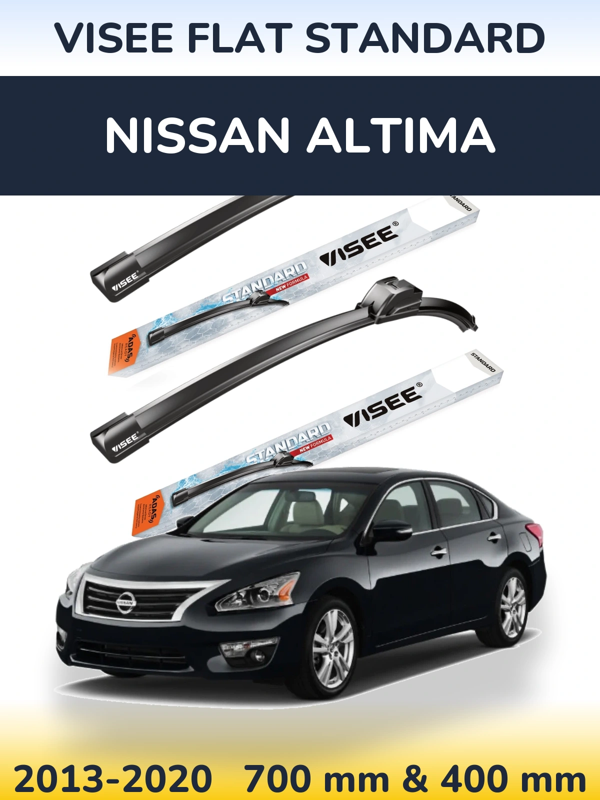 Torkarblad VISEE FLAT STANDARD för Nissan Altima
