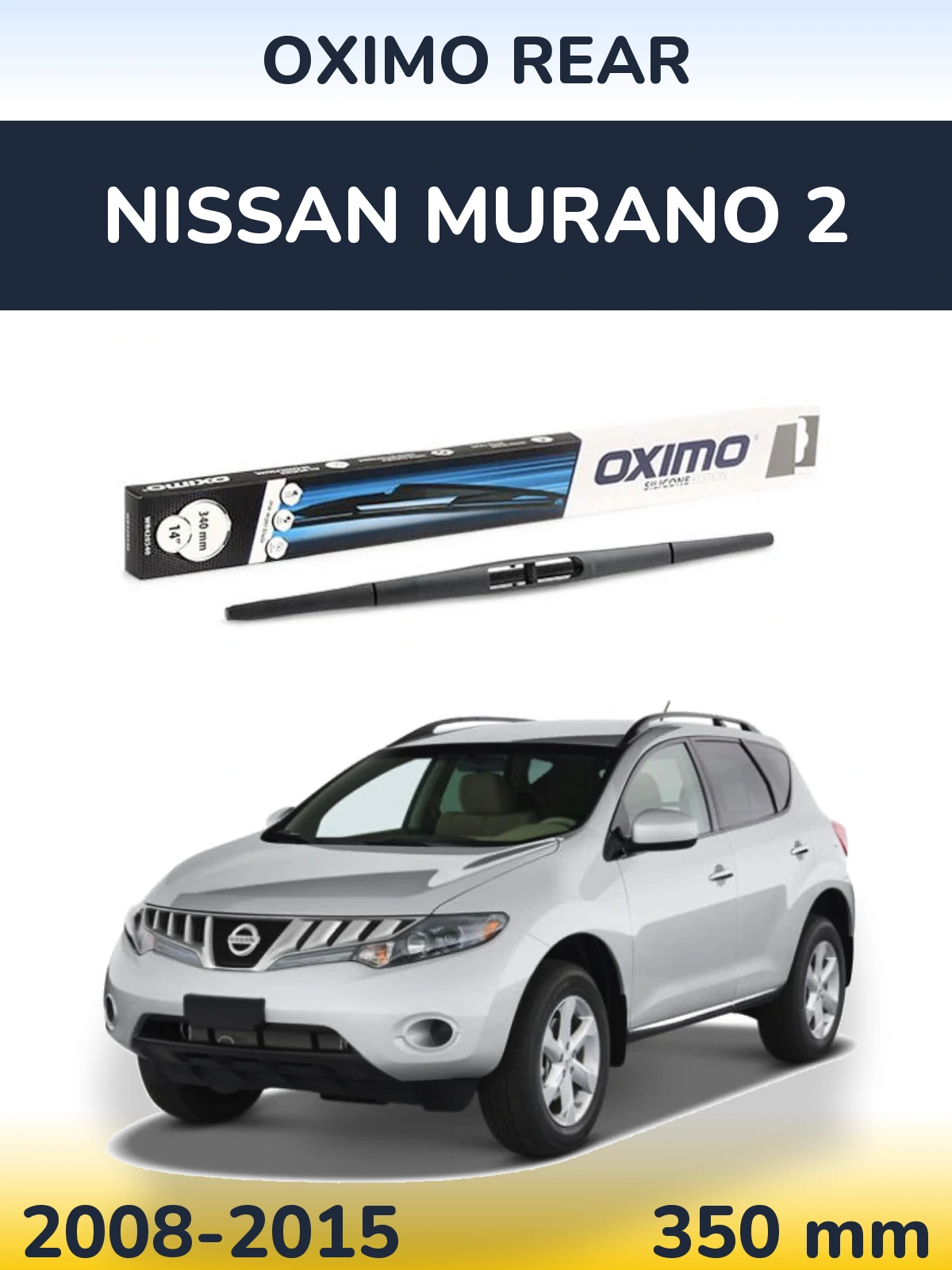 Torkarblad Oximo Rear för Nissan Murano 2