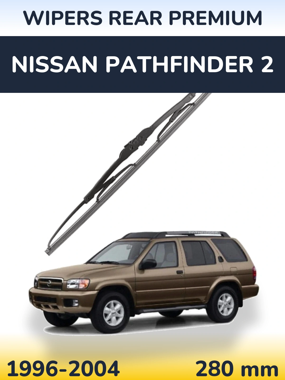 Torkarblad WIPERS REAR PREMIUM för Nissan Pathfinder 2