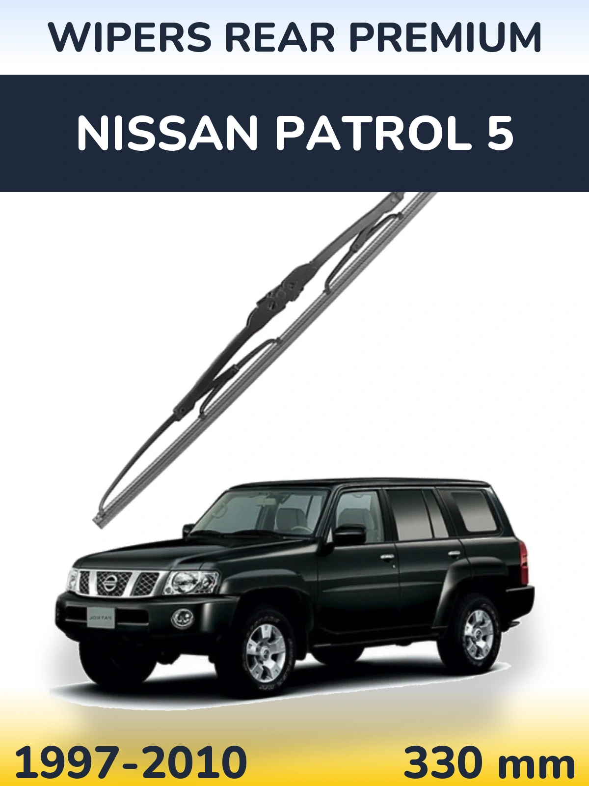Torkarblad WIPERS REAR PREMIUM för Nissan Patrol 5