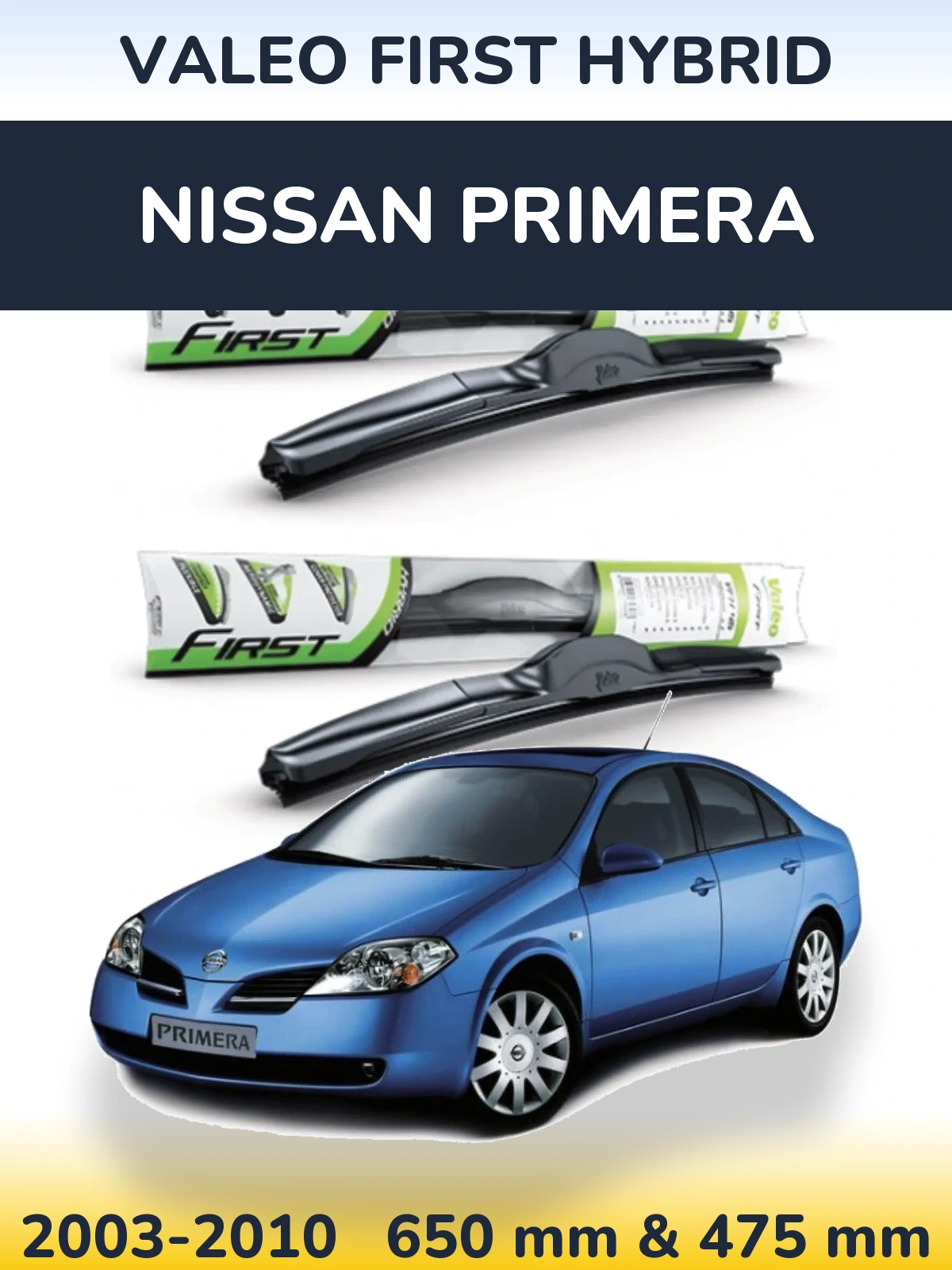 Torkarblad Valeo First Hybrid för Nissan Primera
