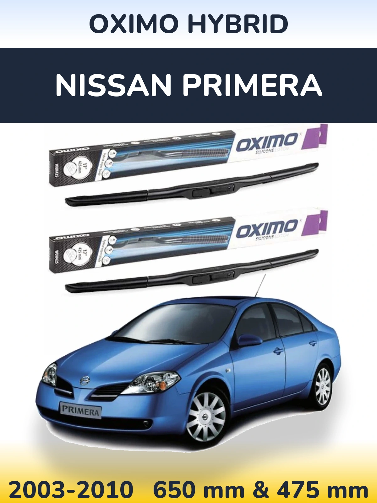 Torkarblad Oximo Hybrid för Nissan Primera