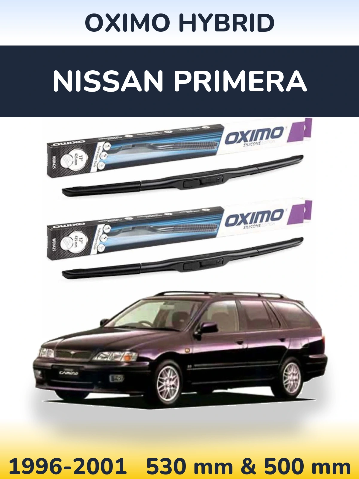 Torkarblad Oximo Hybrid för Nissan Primera