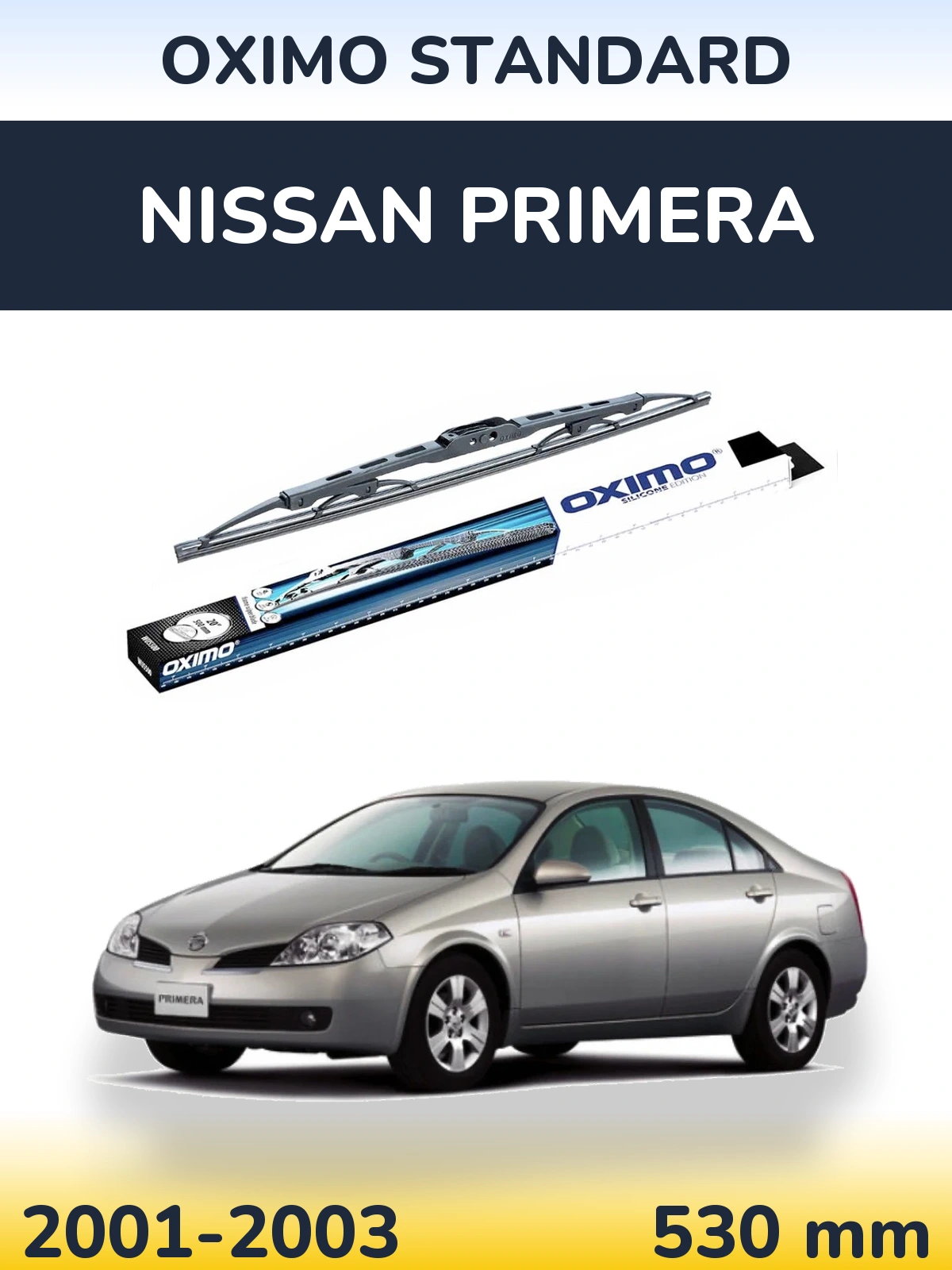 Torkarblad Oximo Standard för Nissan Primera