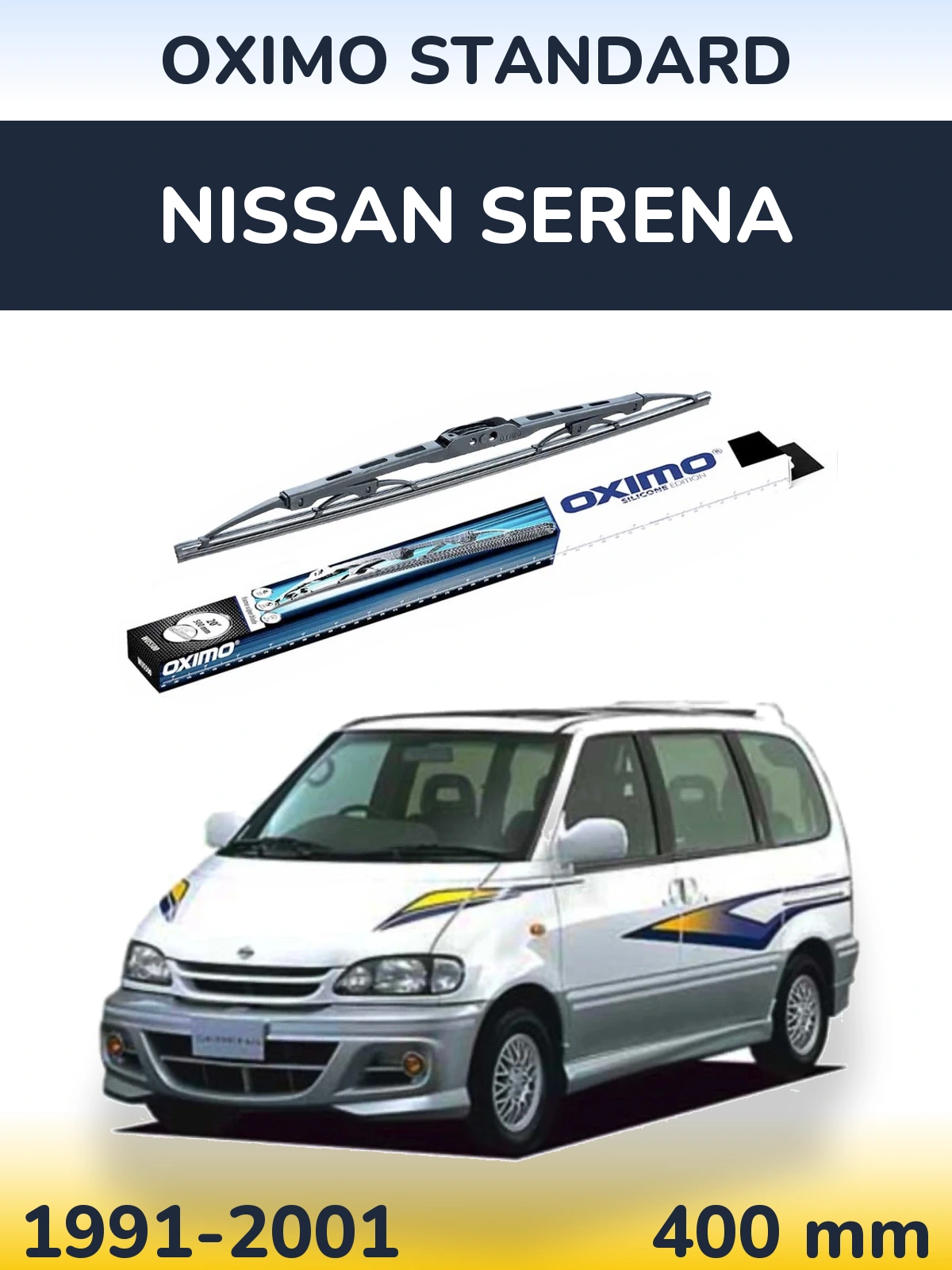 Torkarblad Oximo Standard för Nissan Serena