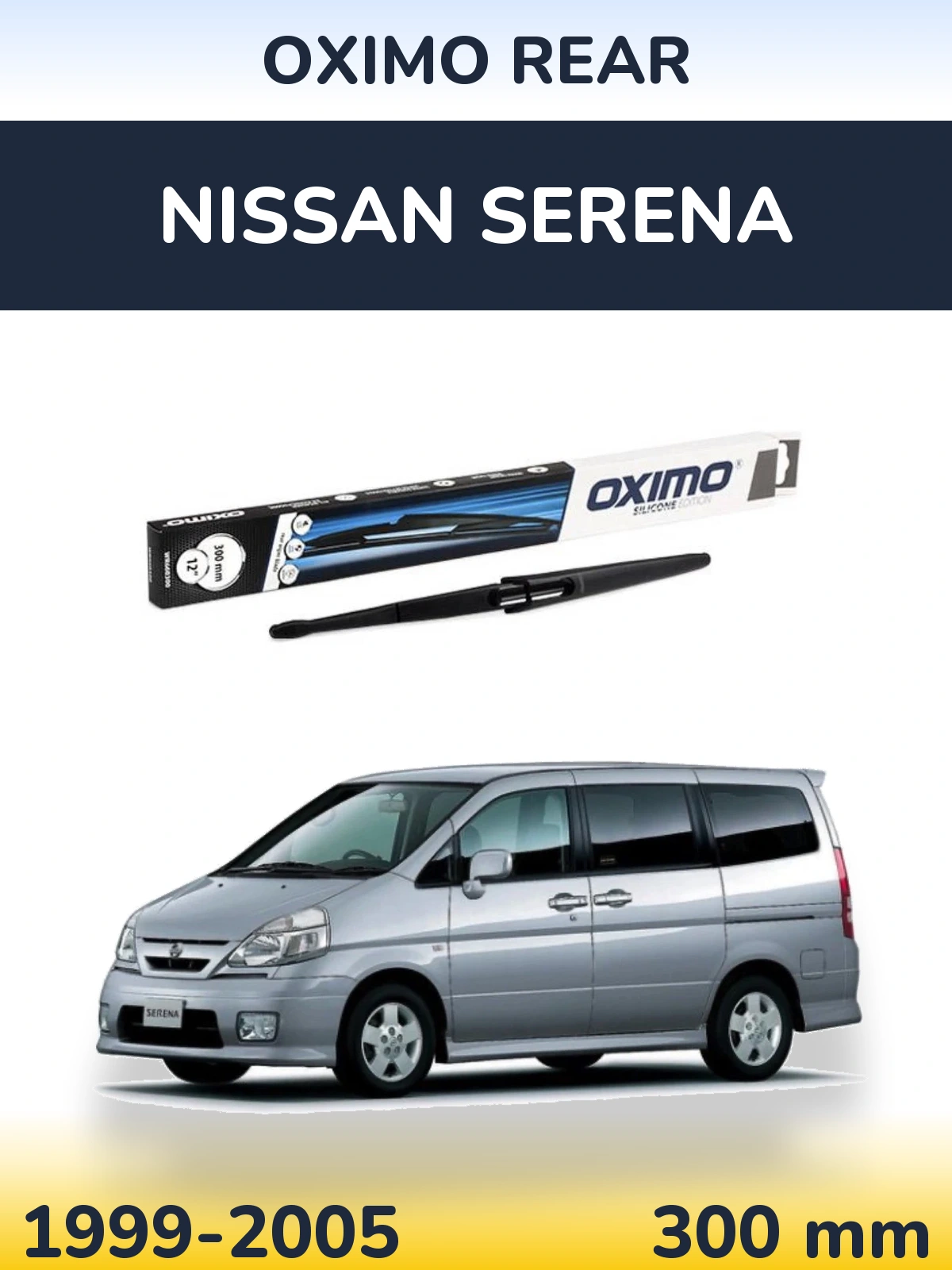 Torkarblad Oximo Rear för Nissan Serena