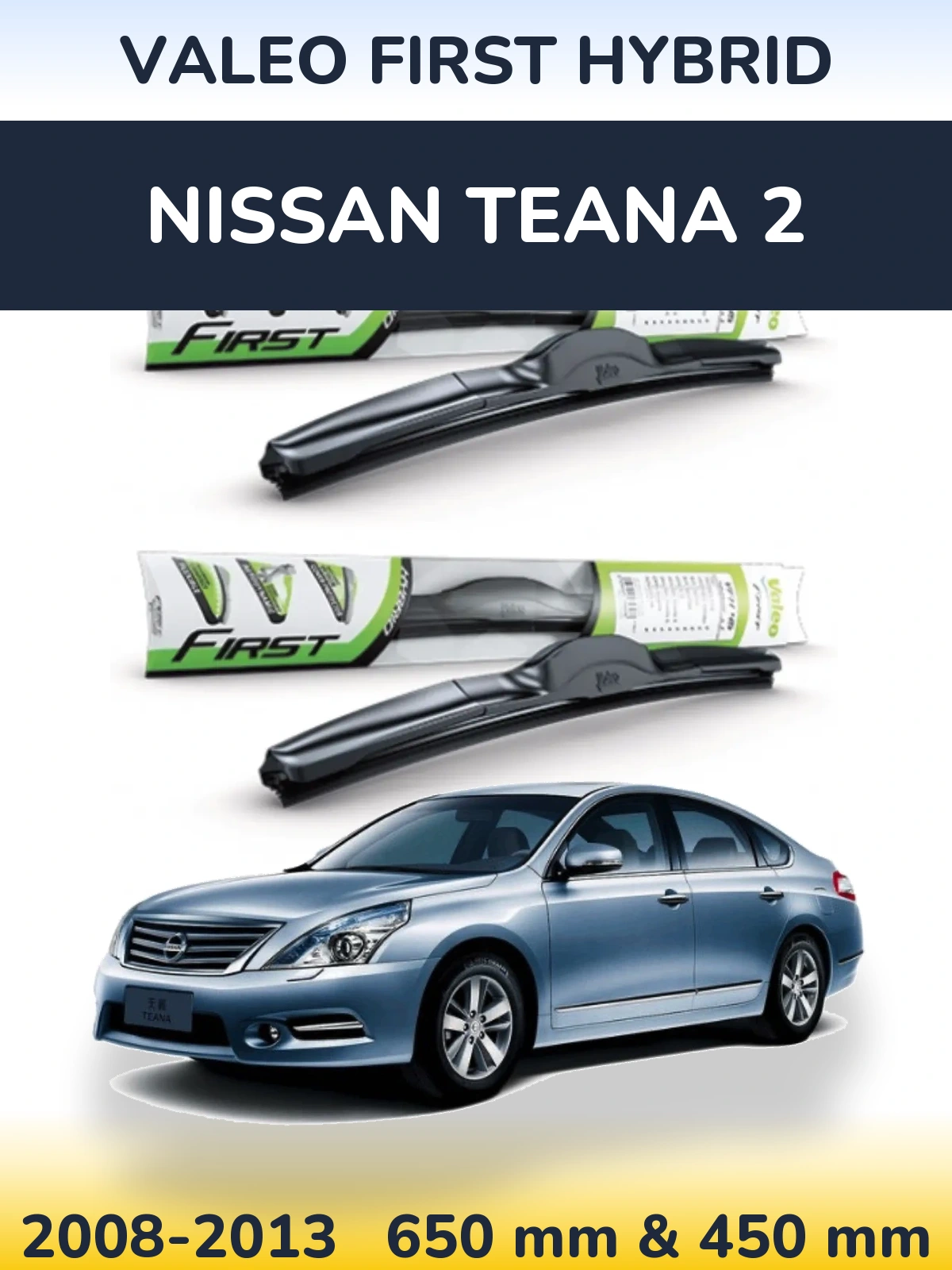 Torkarblad Valeo First Hybrid för Nissan Teana 2