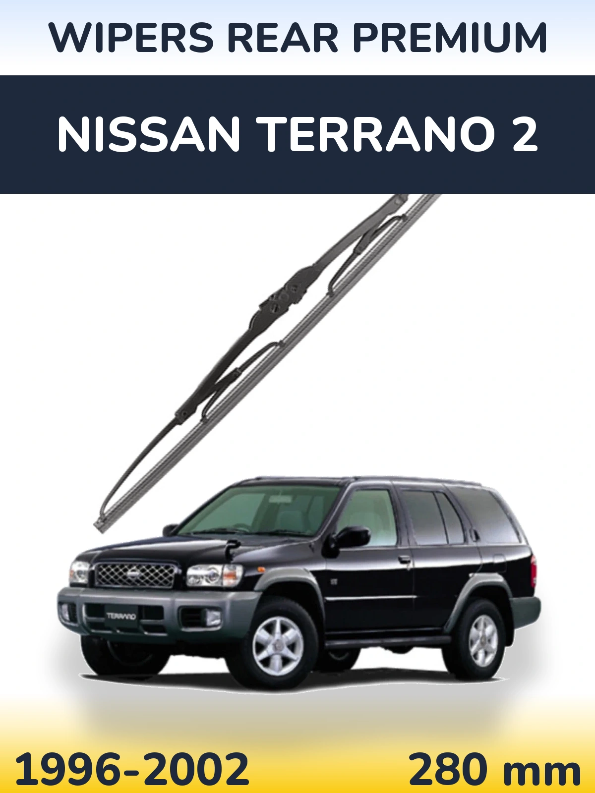 Torkarblad WIPERS REAR PREMIUM för Nissan Terrano 2