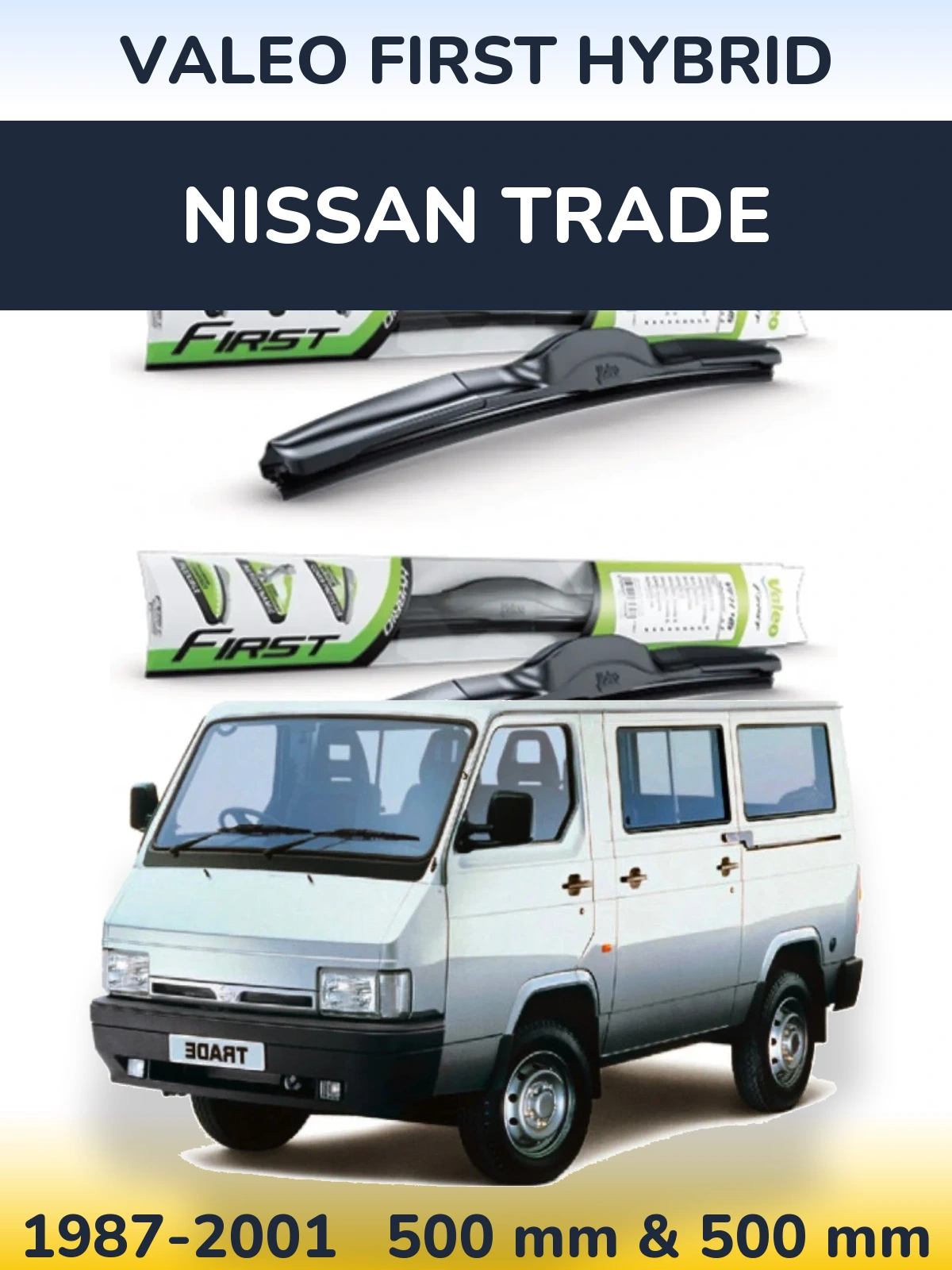 Torkarblad Valeo First Hybrid för Nissan Trade