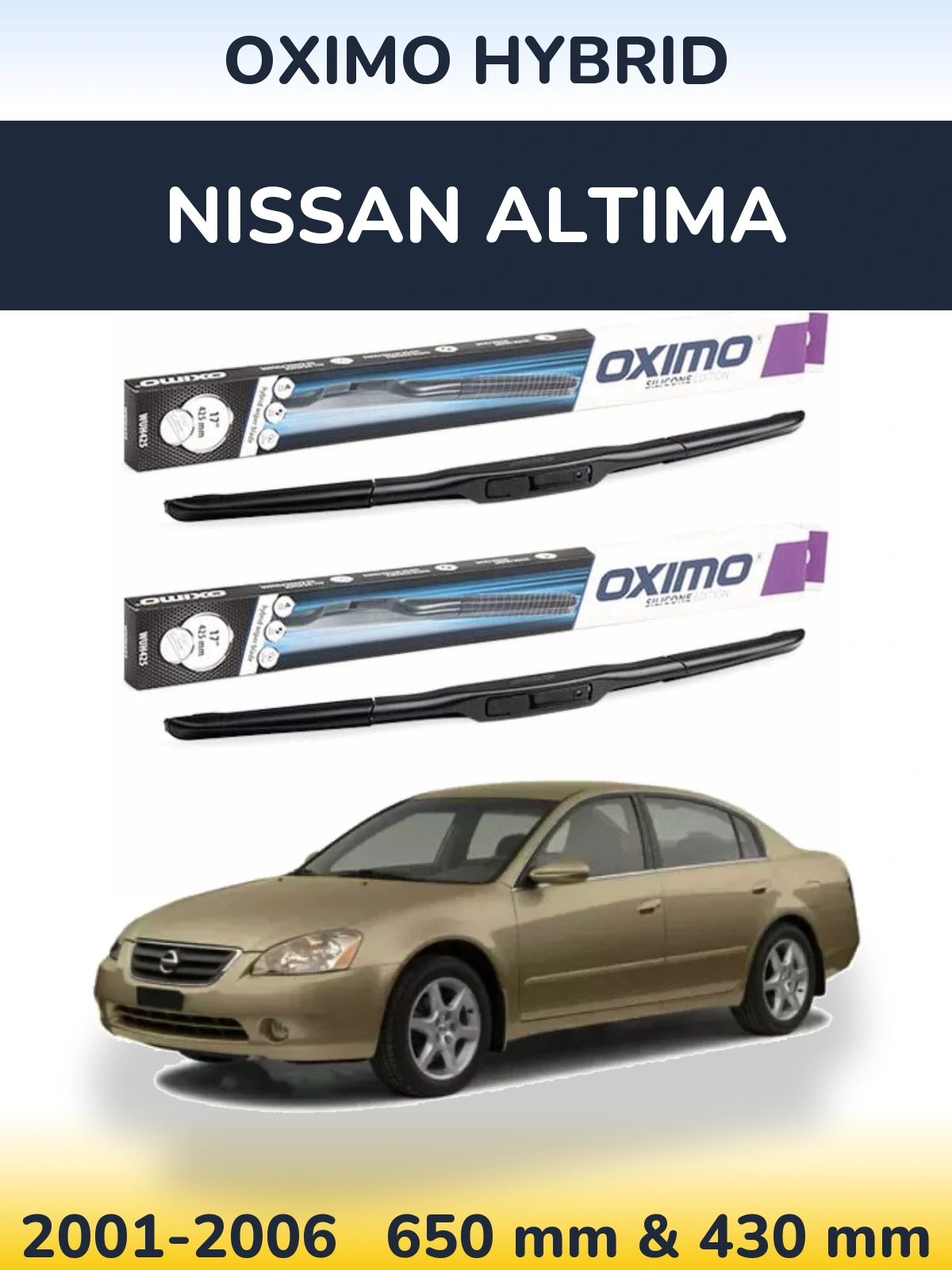 Torkarblad Oximo Hybrid för Nissan Altima