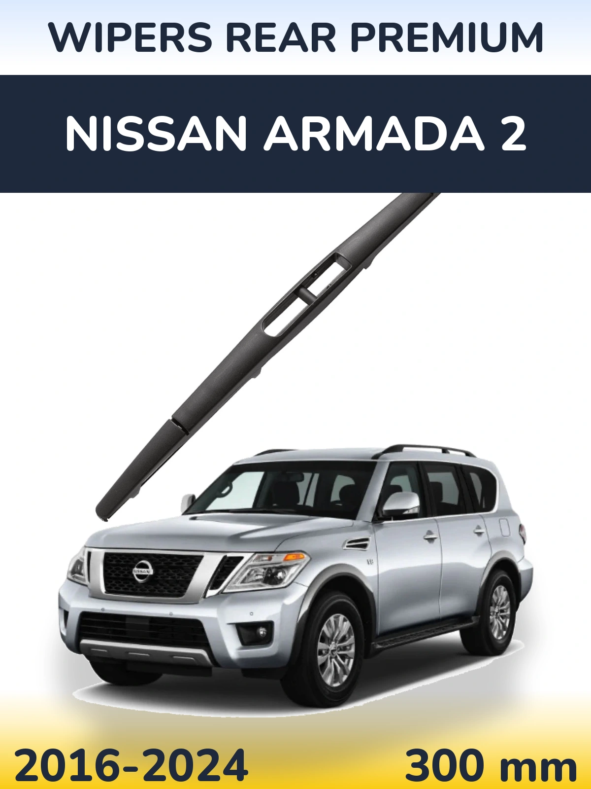 Torkarblad WIPERS REAR PREMIUM för Nissan Armada 2