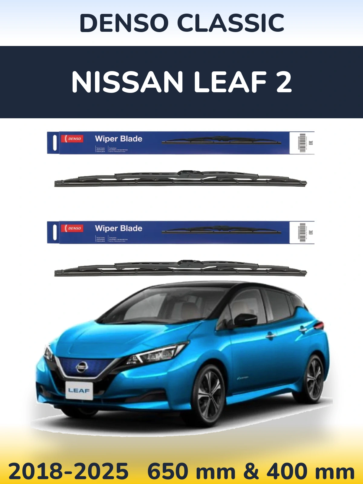 Torkarblad Denso Classic för Nissan Leaf 2