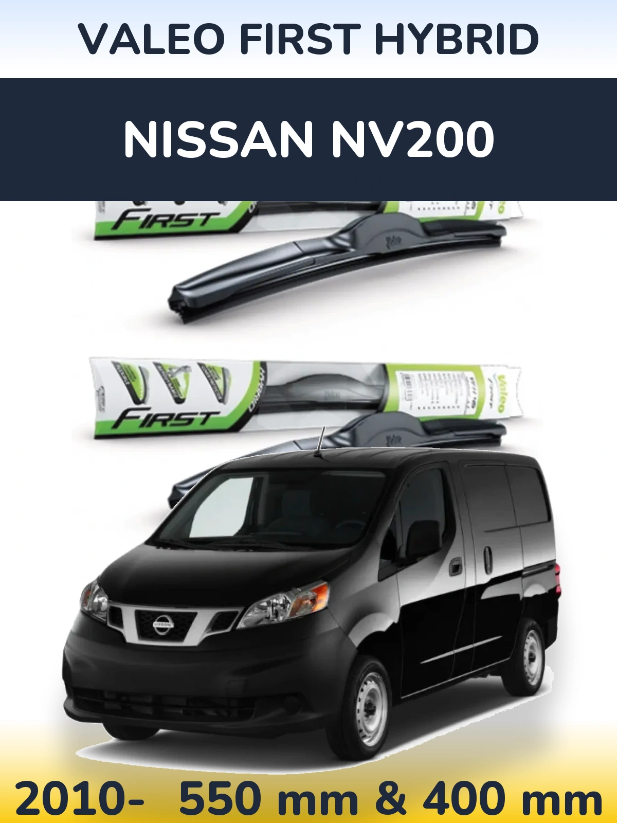 Torkarblad Valeo First Hybrid för Nissan NV200